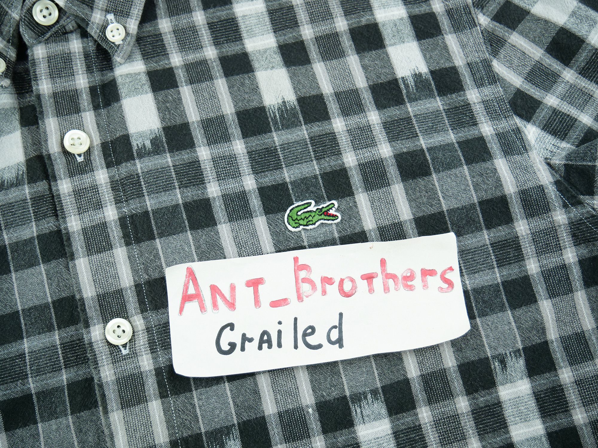 Lacoste Lacoste Live plaid shirt Size US M / EU 48-50 / 2 - 9 Thumbnail