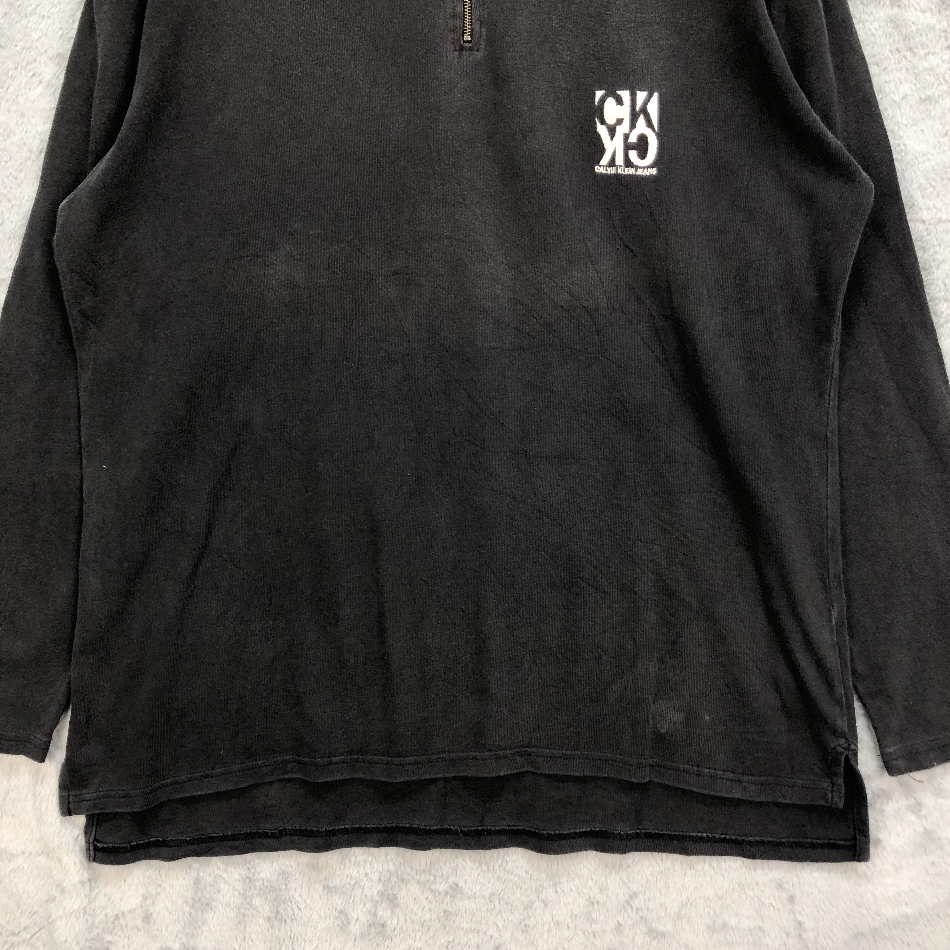 Calvin Klein VINTAGE CALVIN KLEIN HALF ZIP LONG SLEEVE #5072-33 Size US M / EU 48-50 / 2 - 4 Thumbnail