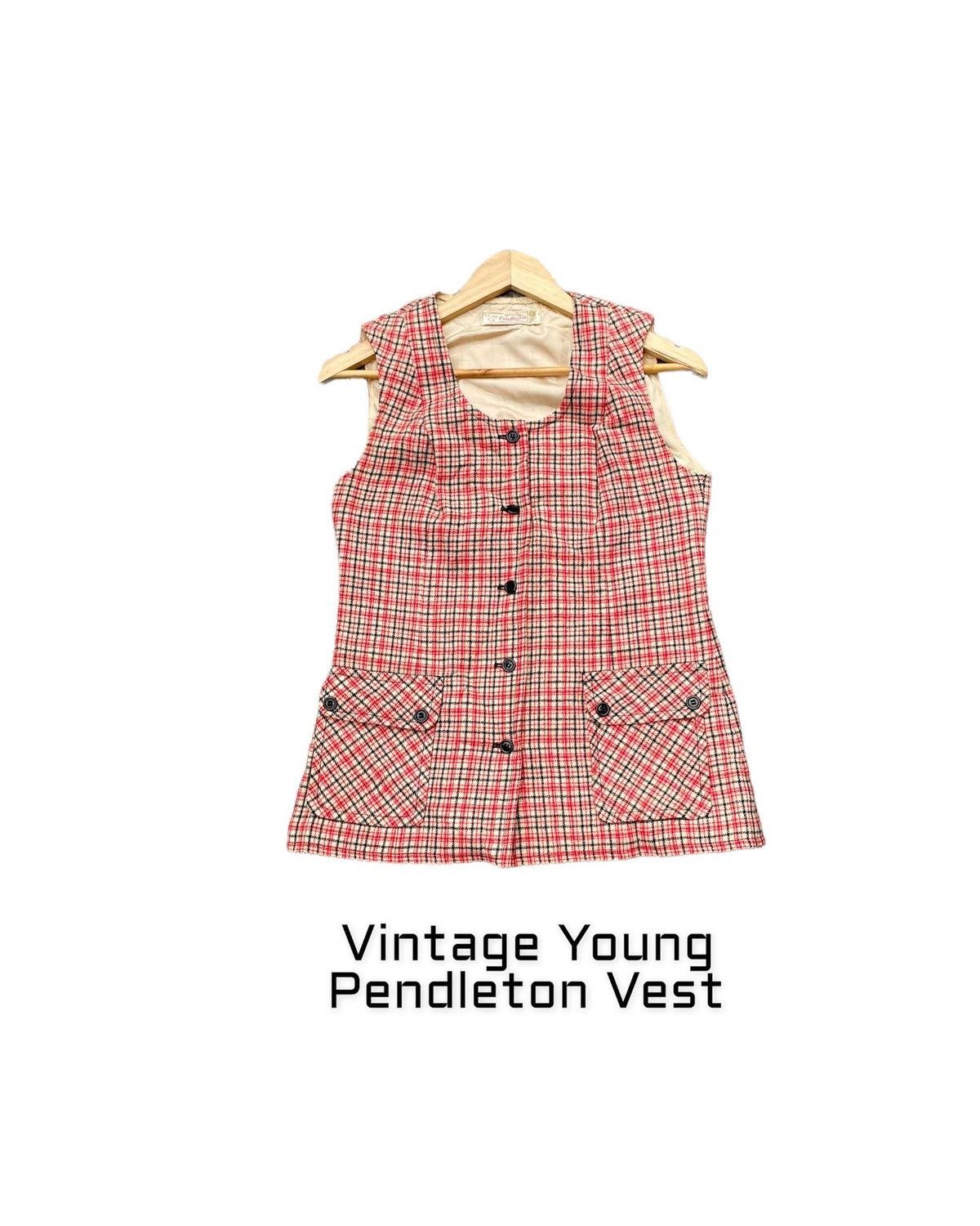 Pendleton Vintage & Rare Young Pendleton Wool Vest Size US S / EU 44-46 / 1 - 1 Thumbnail