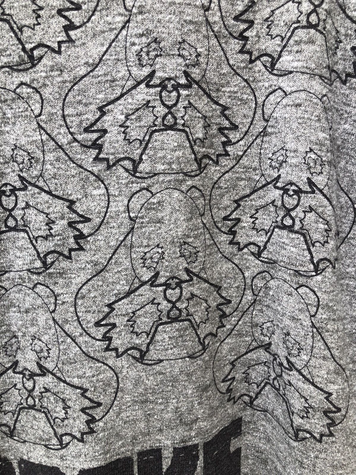 Vintage Vintage 90s Ozone Rocks Japan Printed Art Grey Sweatshirt Size US L / EU 52-54 / 3 - 8 Thumbnail