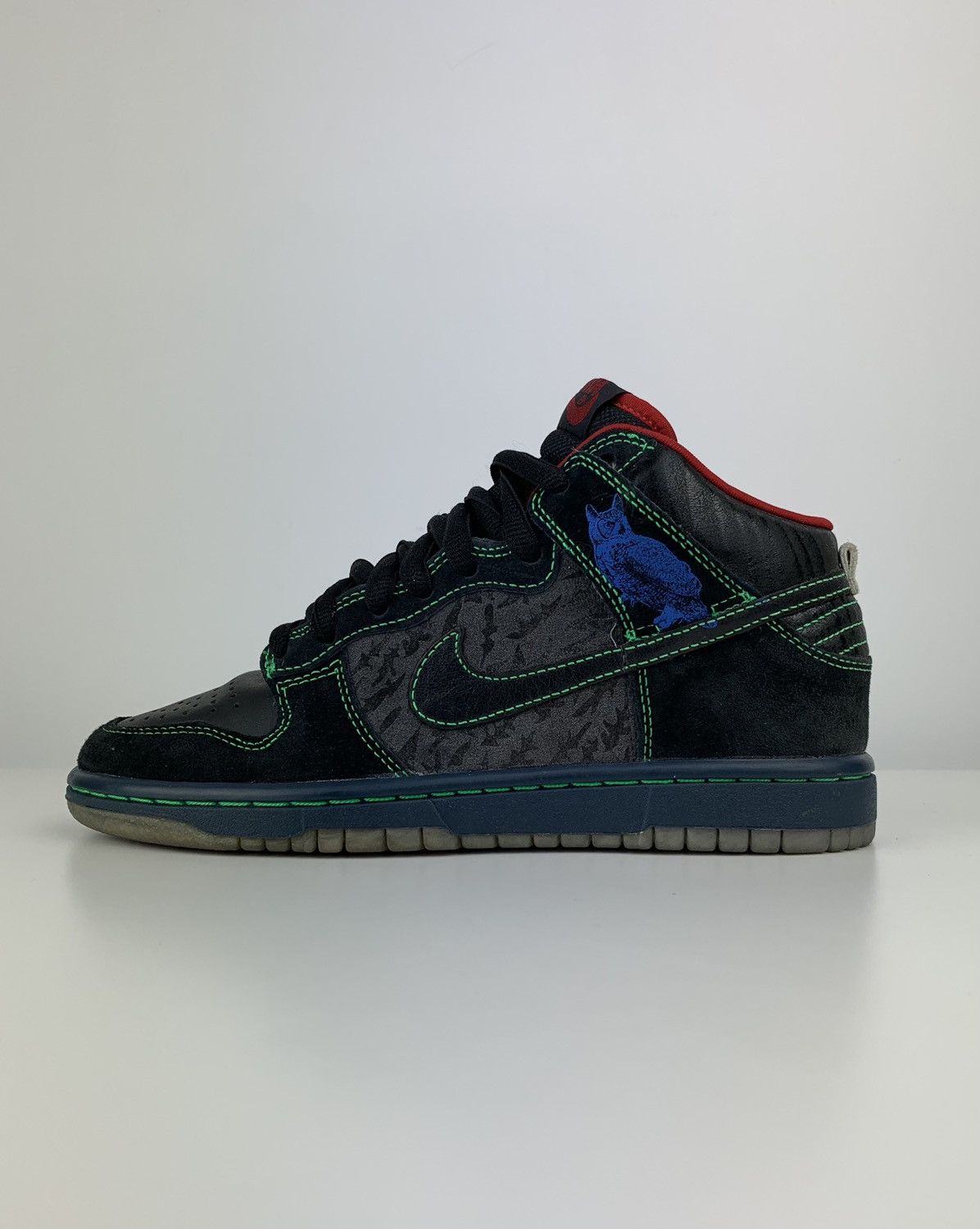 Nike !NEW 2009 Nike SB Dunk High Twin Peaks GS Size US 5 / IT 35 - 3 Thumbnail