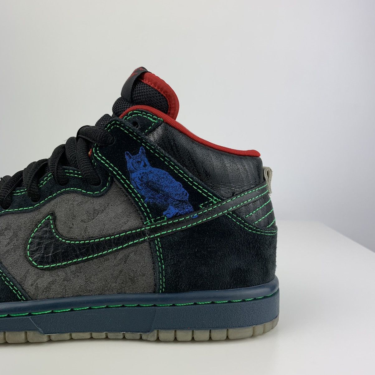 Nike !NEW 2009 Nike SB Dunk High Twin Peaks GS Size US 5 / IT 35 - 10 Thumbnail
