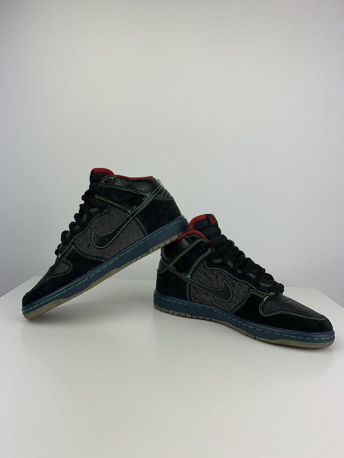 Nike !NEW 2009 Nike SB Dunk High Twin Peaks GS Size US 5 / IT 35 - 7 Thumbnail