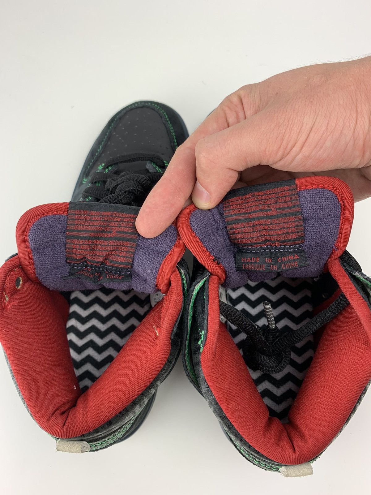 Nike !NEW 2009 Nike SB Dunk High Twin Peaks GS Size US 5 / IT 35 - 17 Thumbnail