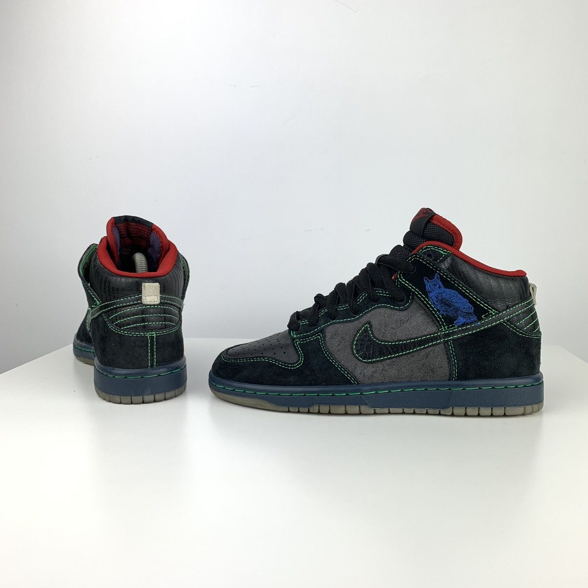 Nike !NEW 2009 Nike SB Dunk High Twin Peaks GS Size US 5 / IT 35 - 6 Thumbnail