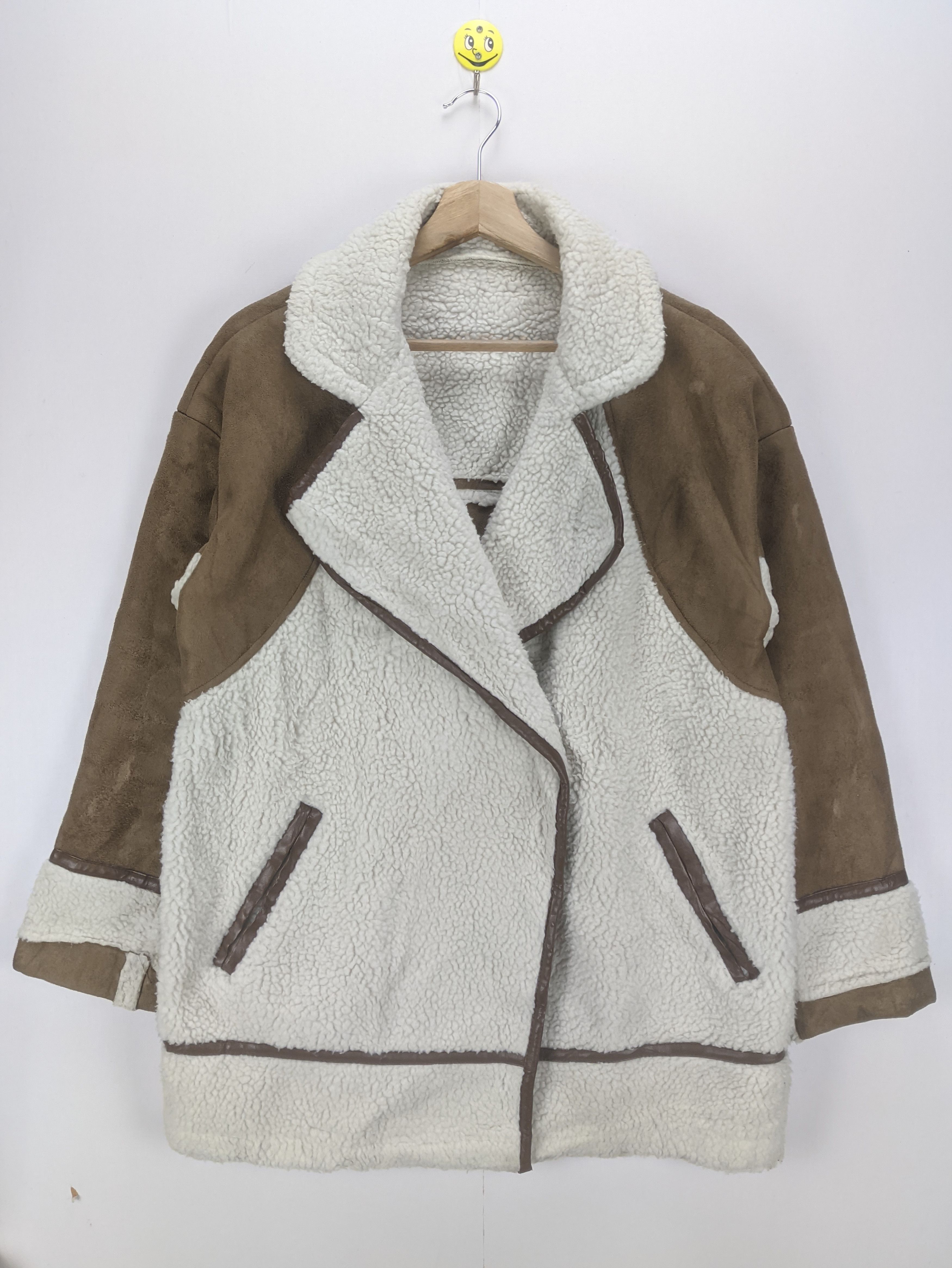 Japanese Brand × Vintage Steals🔥Vintage Sherpa Coat Jacket B3 Style by Ray Cassin Size US M / EU 48-50 / 2 - 1 Thumbnail