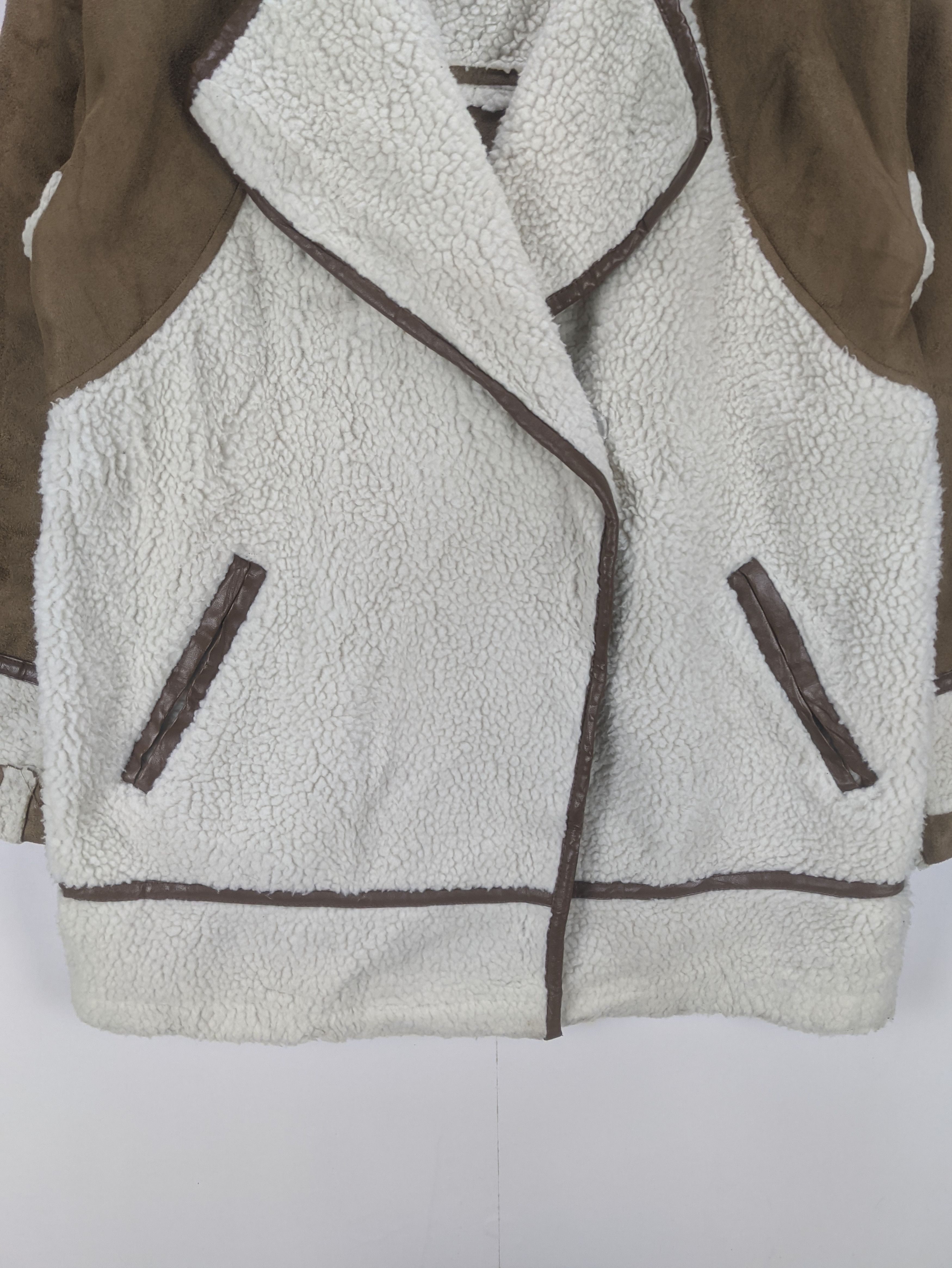 Japanese Brand × Vintage Steals🔥Vintage Sherpa Coat Jacket B3 Style by Ray Cassin Size US M / EU 48-50 / 2 - 8 Thumbnail