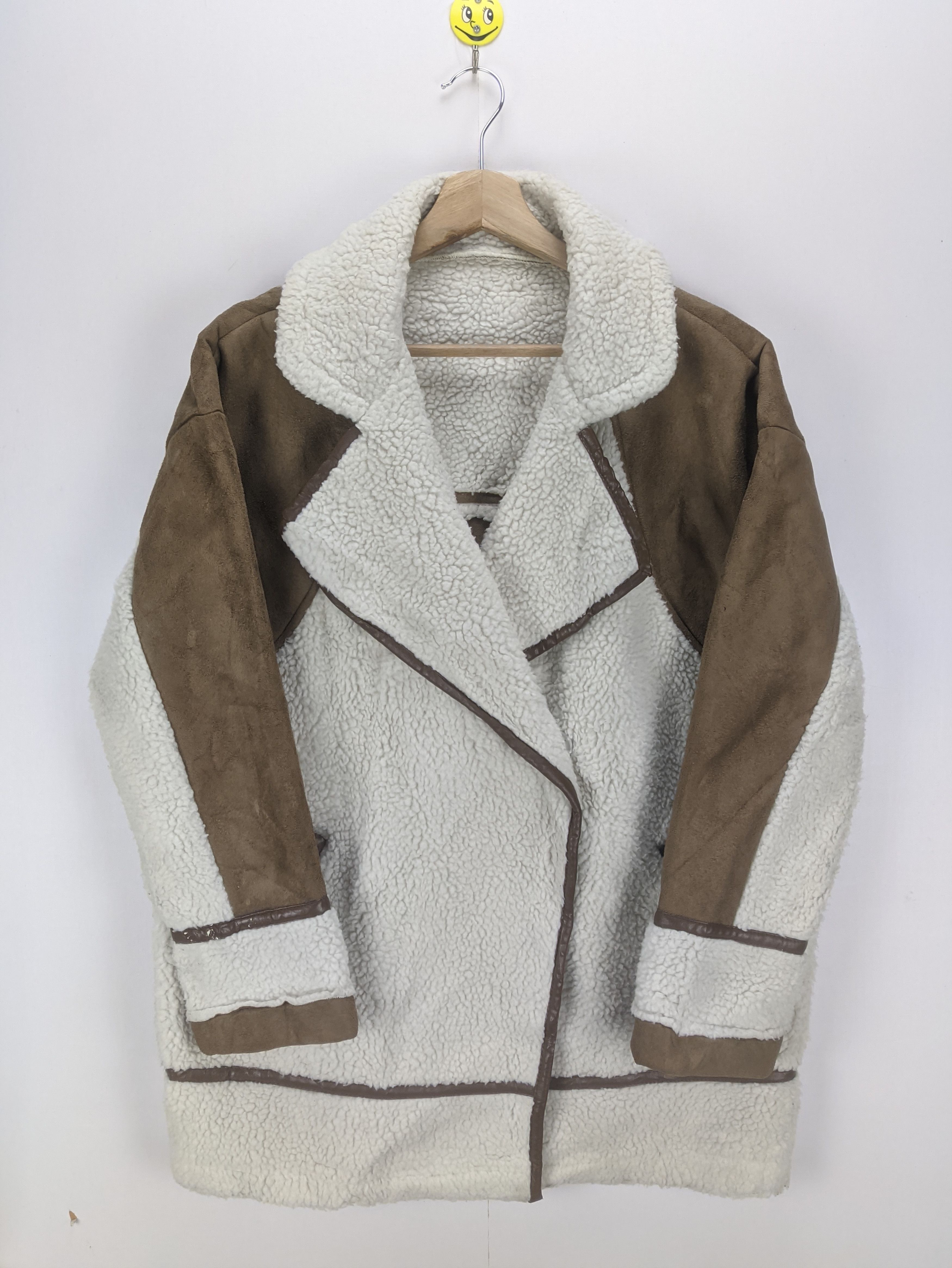 Japanese Brand × Vintage Steals🔥Vintage Sherpa Coat Jacket B3 Style by Ray Cassin Size US M / EU 48-50 / 2 - 4 Thumbnail