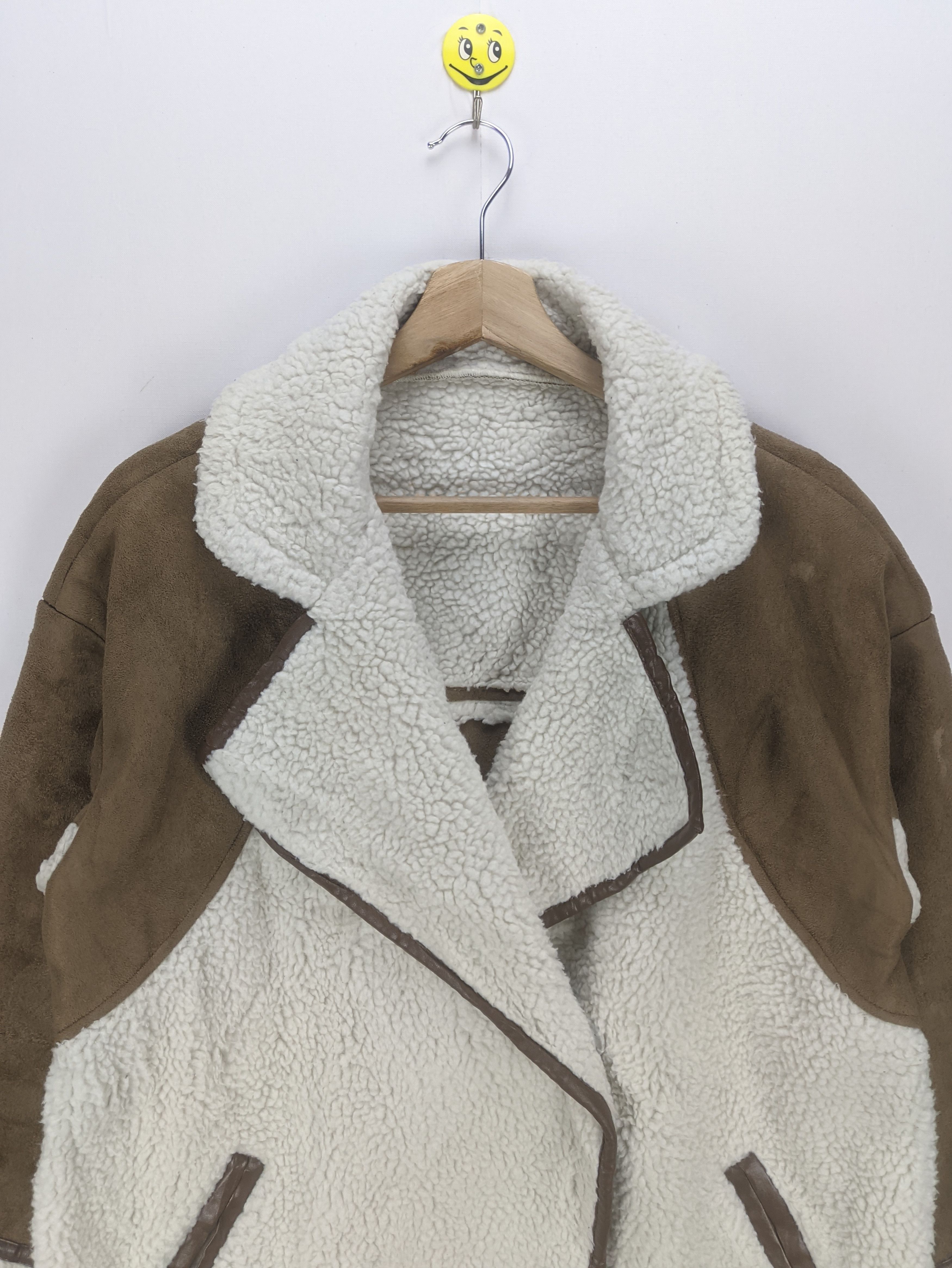 Japanese Brand × Vintage Steals🔥Vintage Sherpa Coat Jacket B3 Style by Ray Cassin Size US M / EU 48-50 / 2 - 7 Thumbnail