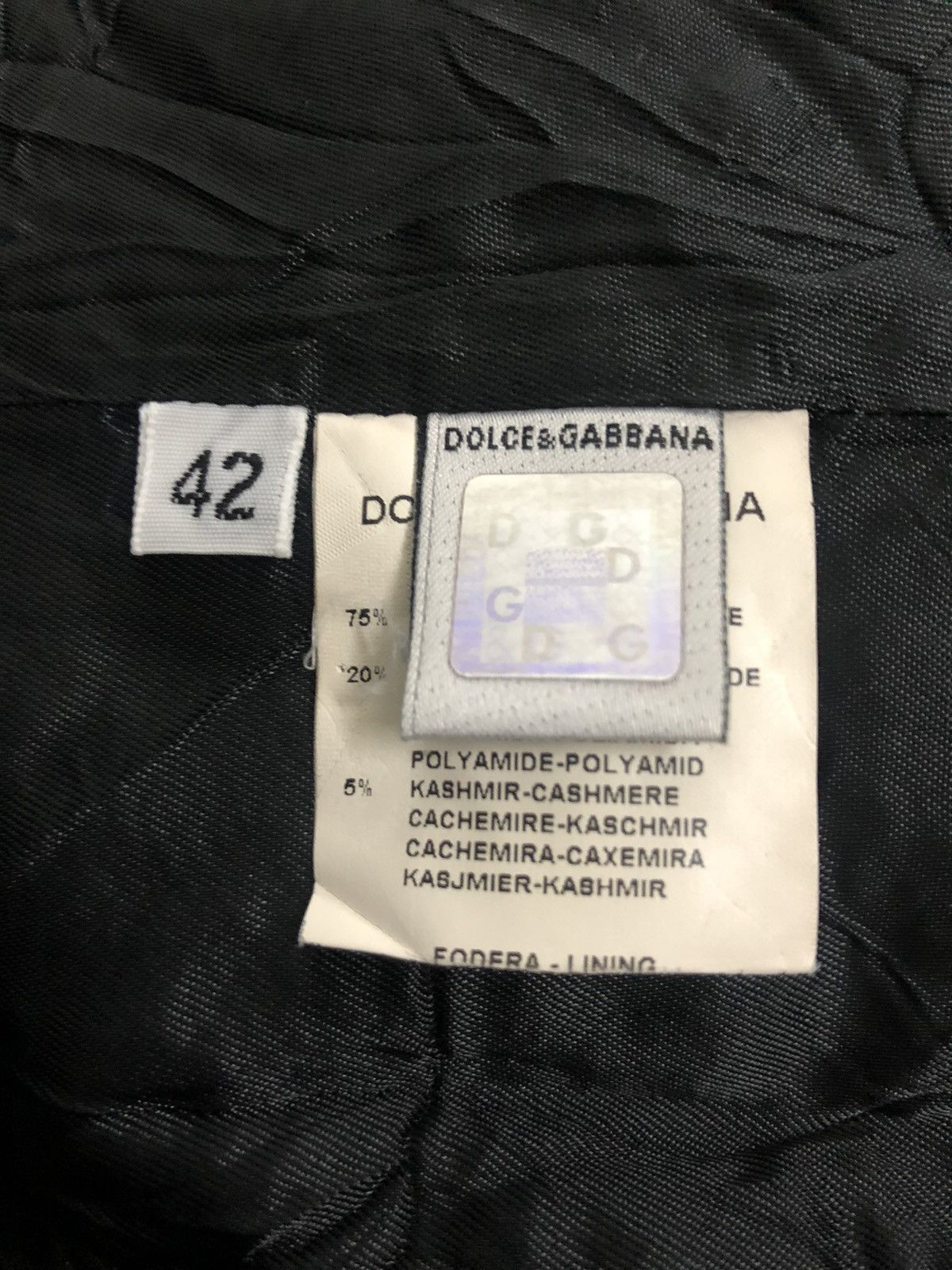 Dolce & Gabbana Dolce&Gabbana Long Jackets Wool Size US S / EU 44-46 / 1 - 7 Thumbnail