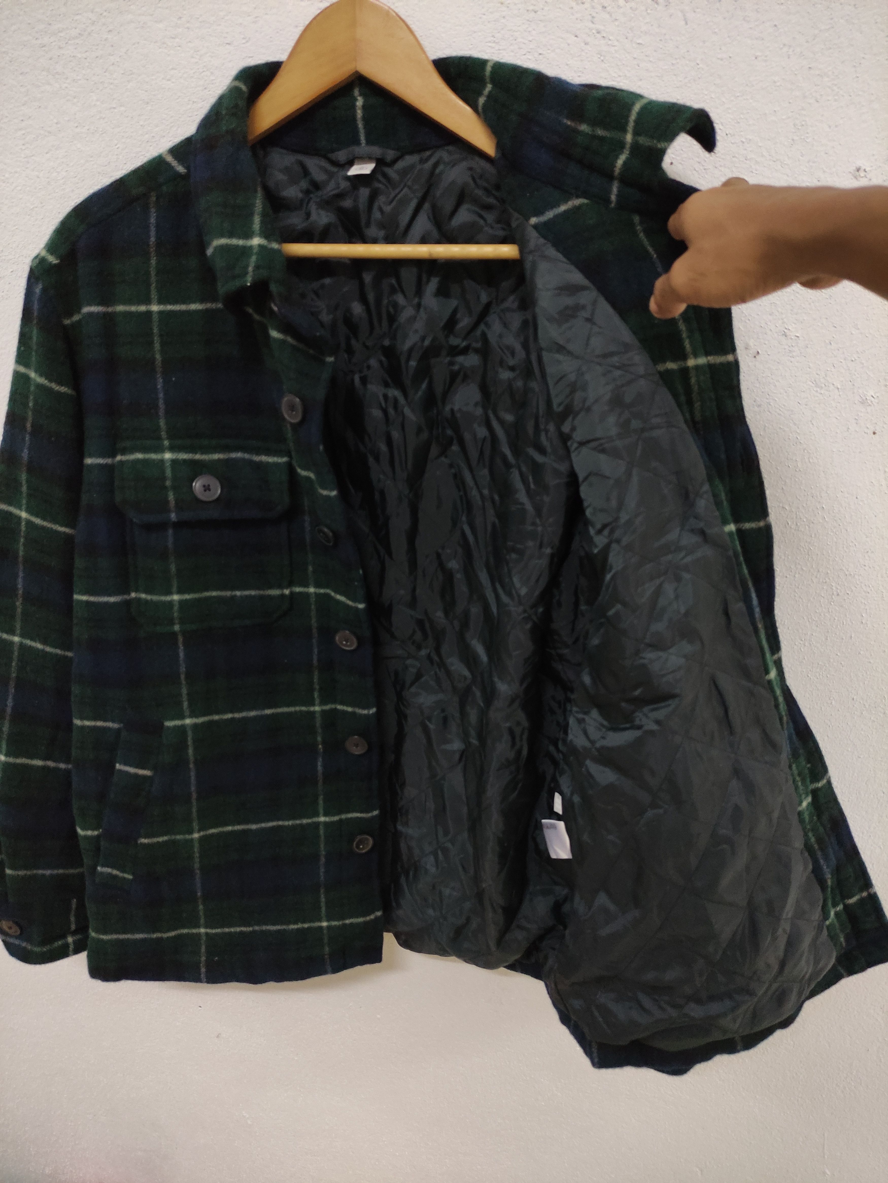 Flannel Uniqlo Checkered Wool Flannel Size US M / EU 48-50 / 2 - 4 Thumbnail