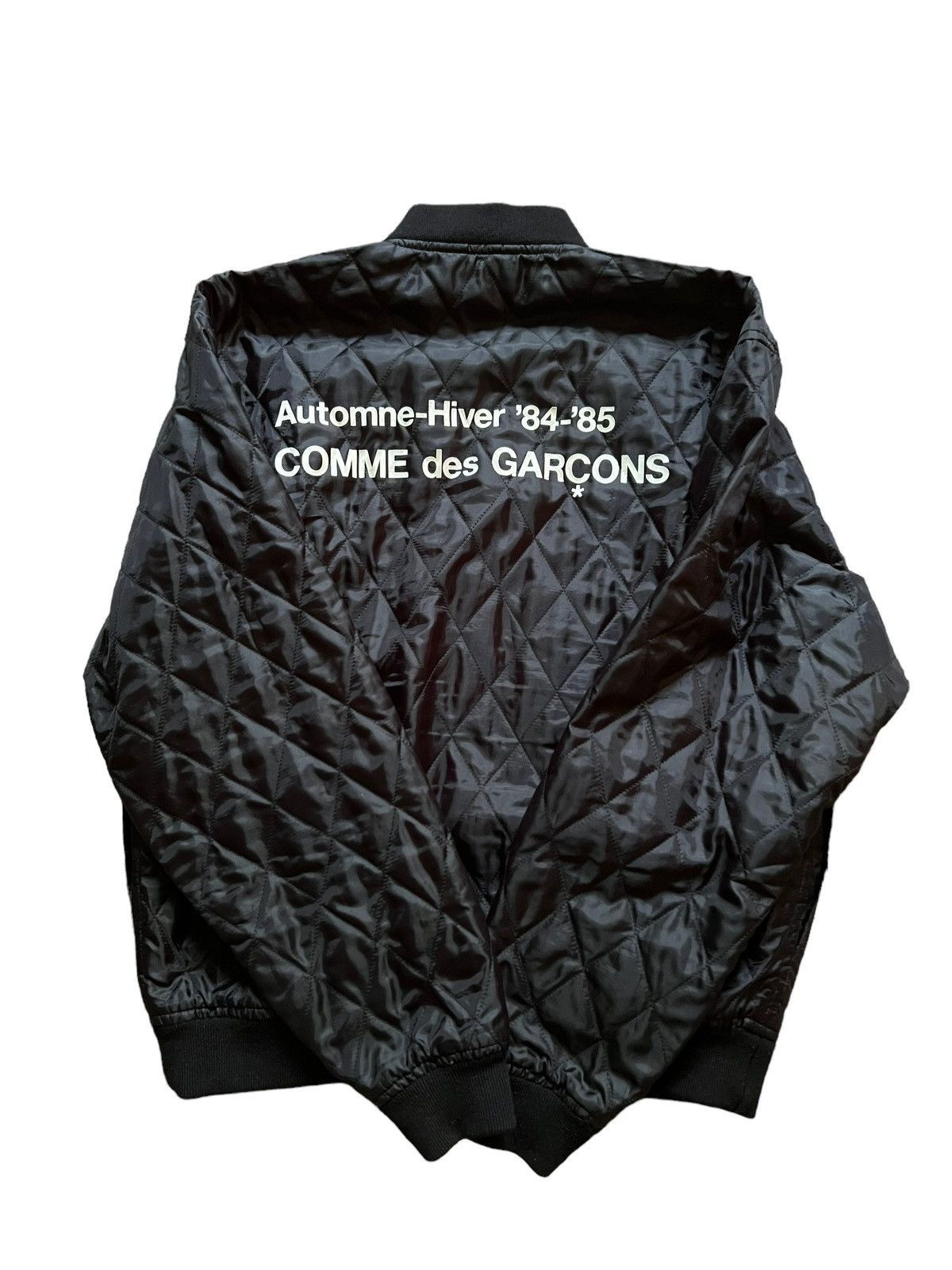 purchases discounts COMME DES GARÇONS AW 84-85 STAFF BOMBER JACKET 