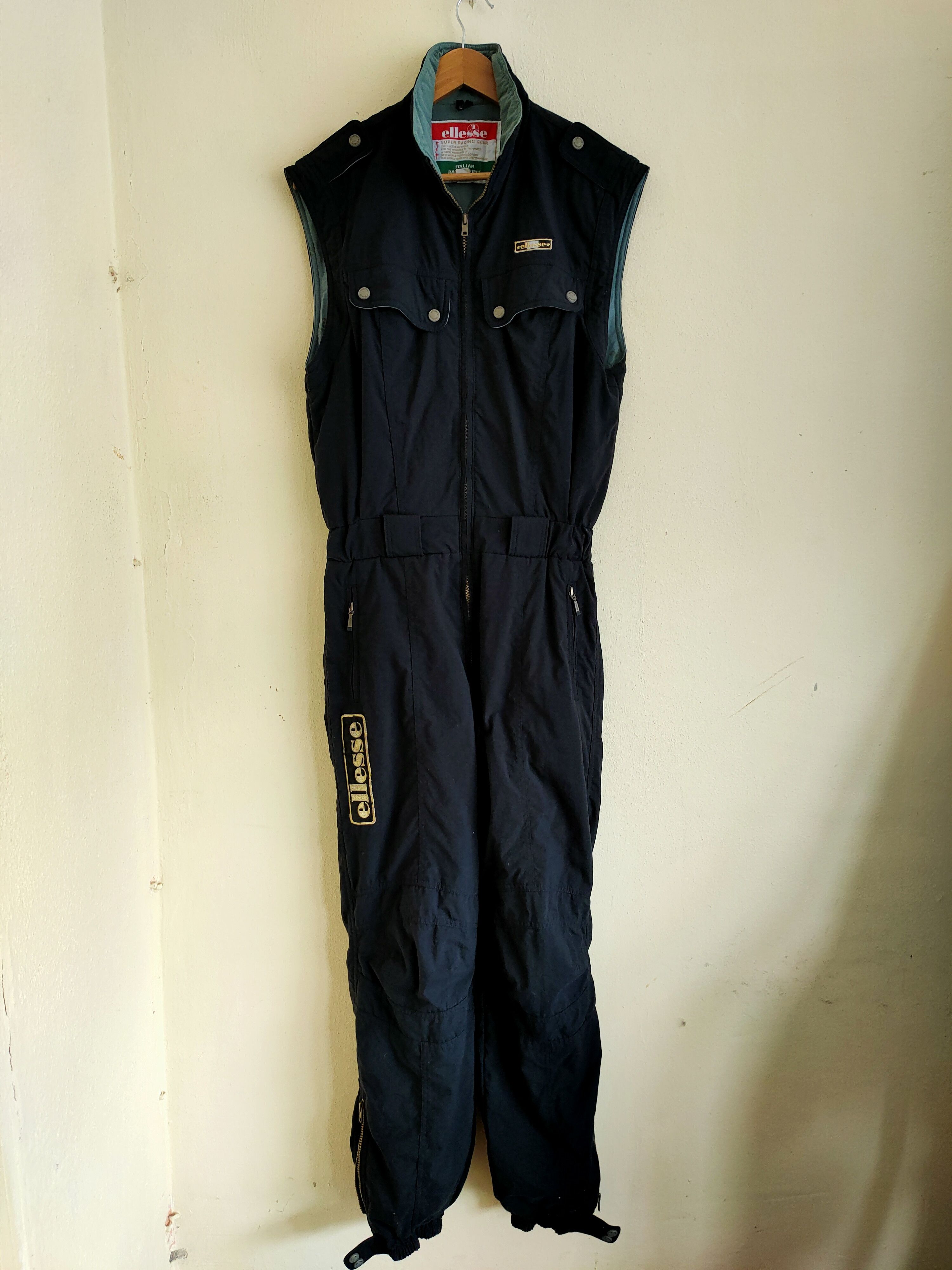 Ellesse × Goldwin Ellese Coveralls Super Racing Gear Italian Racing Spirit Size US 30 / EU 46 - 3 Thumbnail