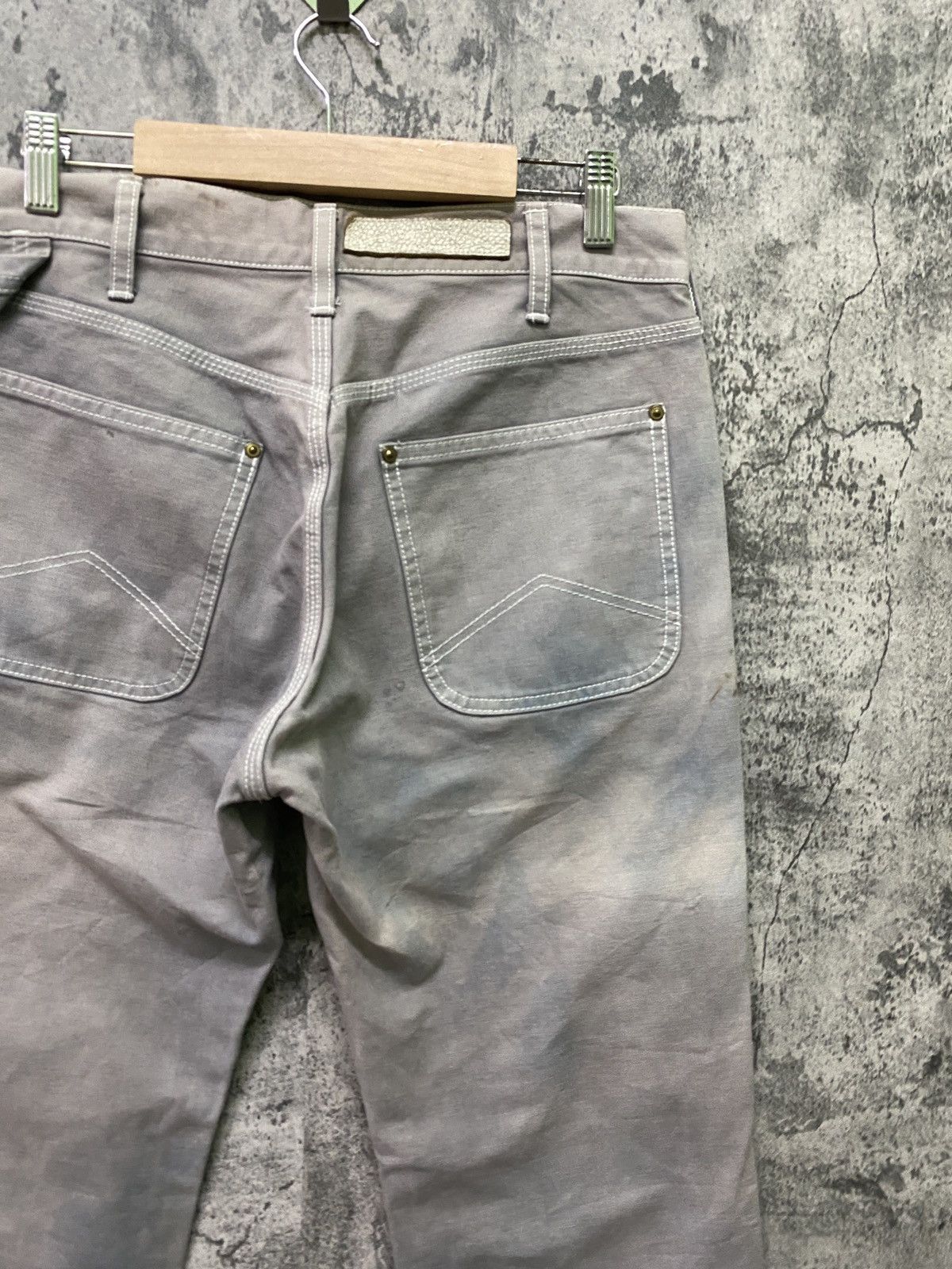 Japanese Brand × Journal Standard Japan JOURNAL STANDARD Super Faded Double Knee Workwear Size US 29 - 14 Thumbnail