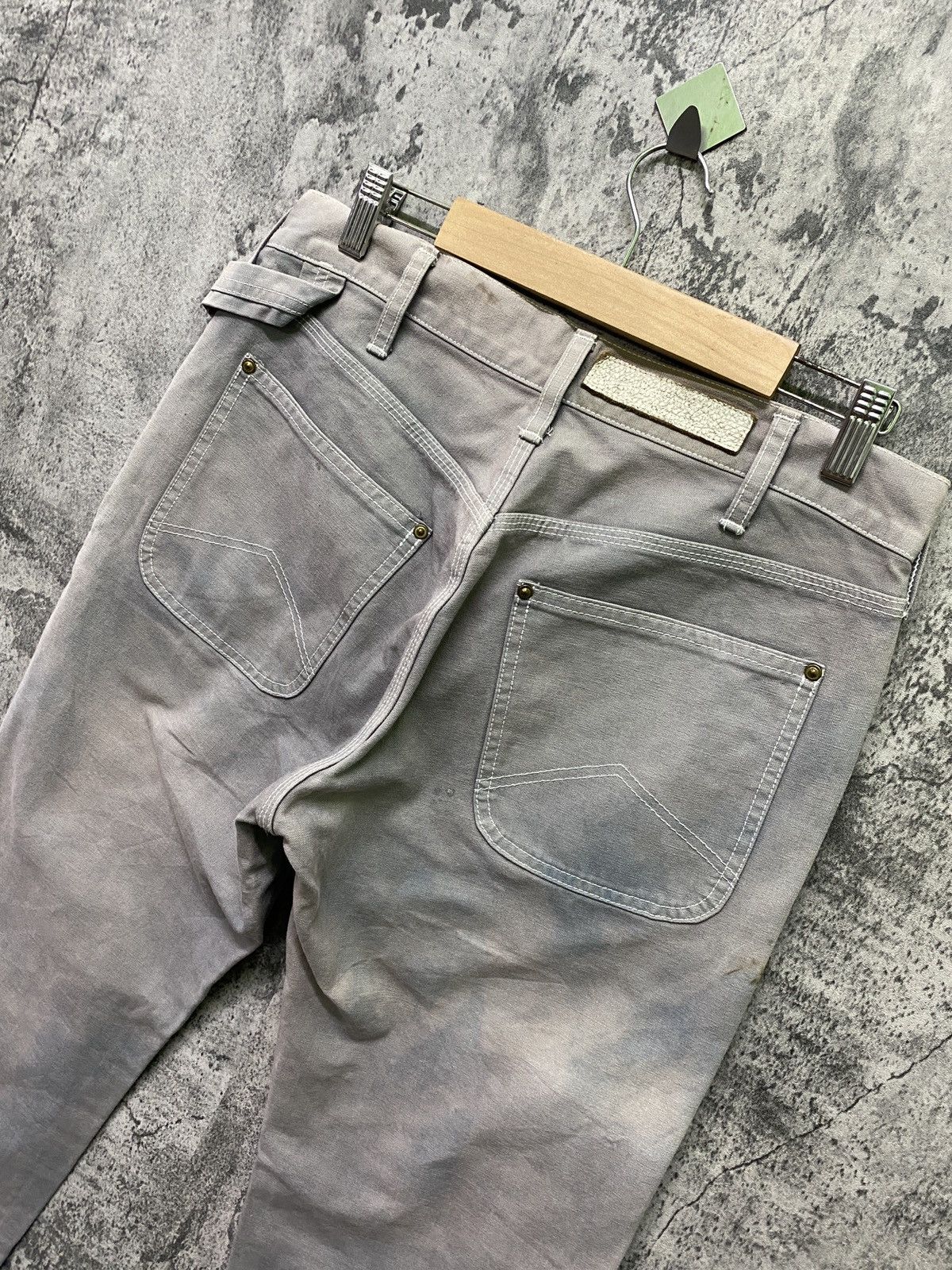 Japanese Brand × Journal Standard Japan JOURNAL STANDARD Super Faded Double Knee Workwear Size US 29 - 18 Thumbnail