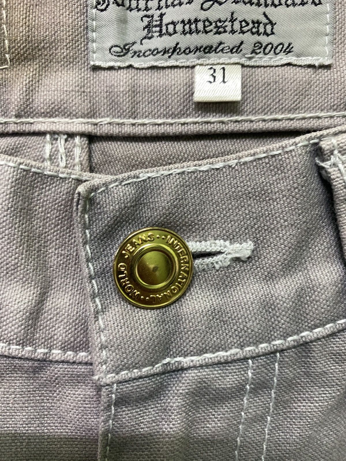 Japanese Brand × Journal Standard Japan JOURNAL STANDARD Super Faded Double Knee Workwear Size US 29 - 11 Thumbnail