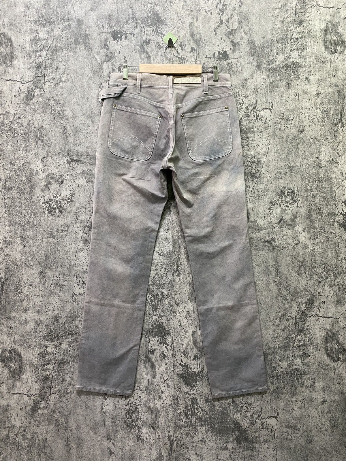 Japanese Brand × Journal Standard Japan JOURNAL STANDARD Super Faded Double Knee Workwear Size US 29 - 2 Thumbnail