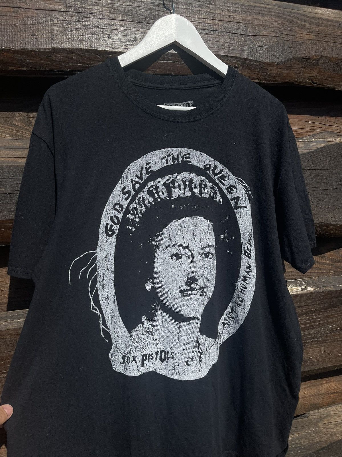 Band Tees Sex Pistols God Save the Queen merch tee t-shirt rock Size US L / EU 52-54 / 3 - 3 Thumbnail