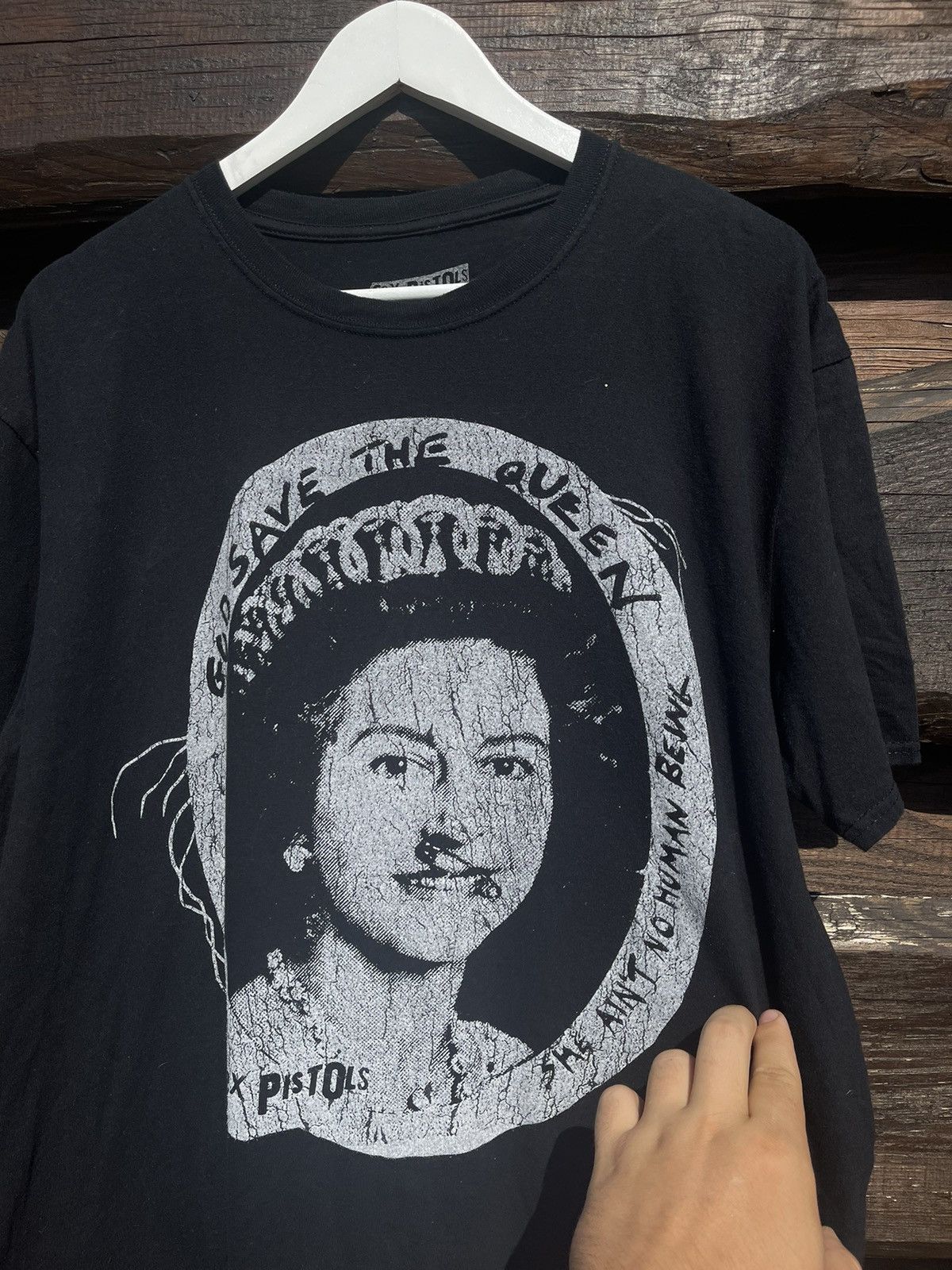 Band Tees Sex Pistols God Save the Queen merch tee t-shirt rock Size US L / EU 52-54 / 3 - 4 Thumbnail