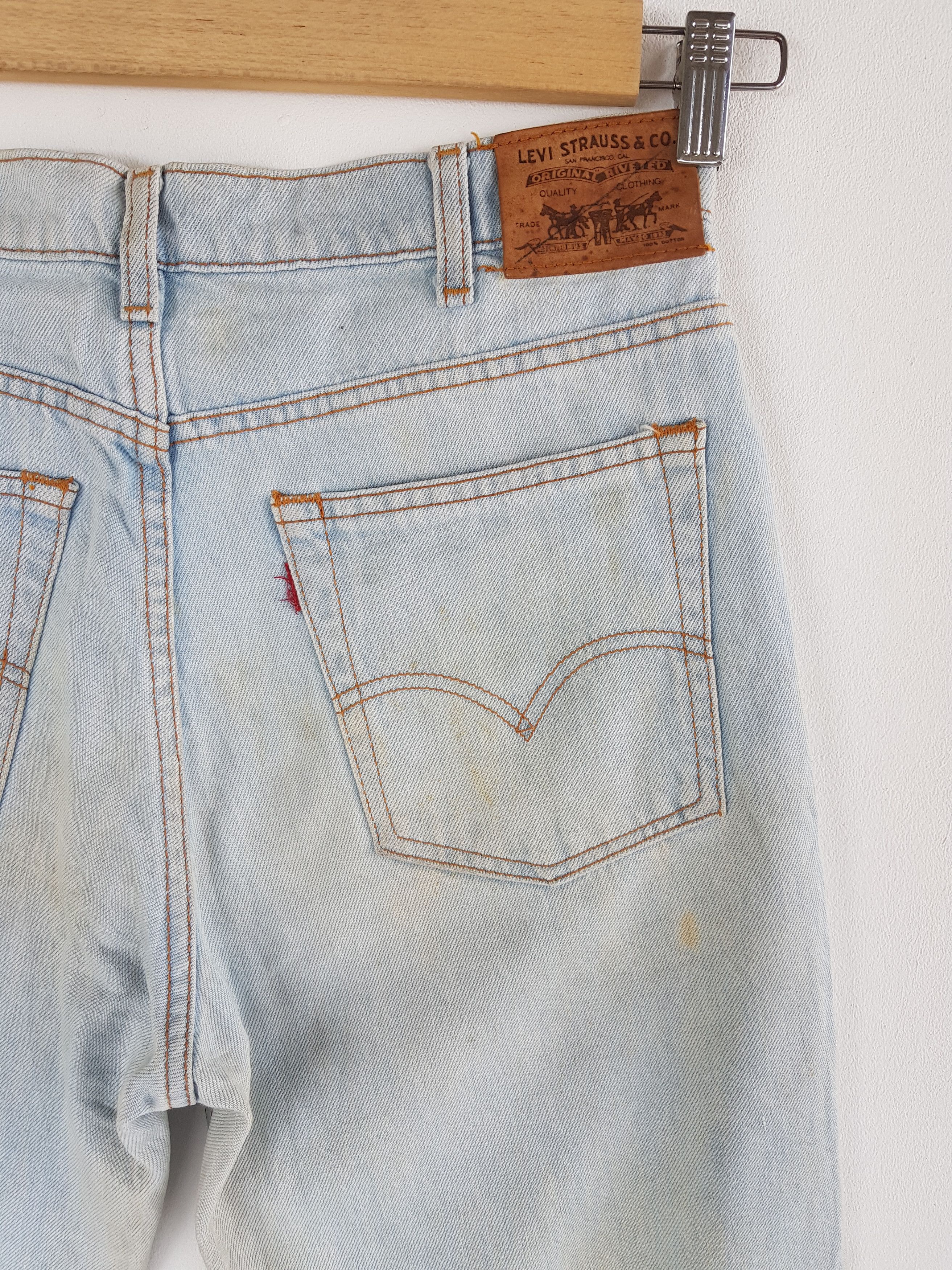 Levi's Vintage Levi's Sun Faded Jeans Levis 627 Light Wash Denim Size 30" / US 8 / IT 44 - 7 Thumbnail