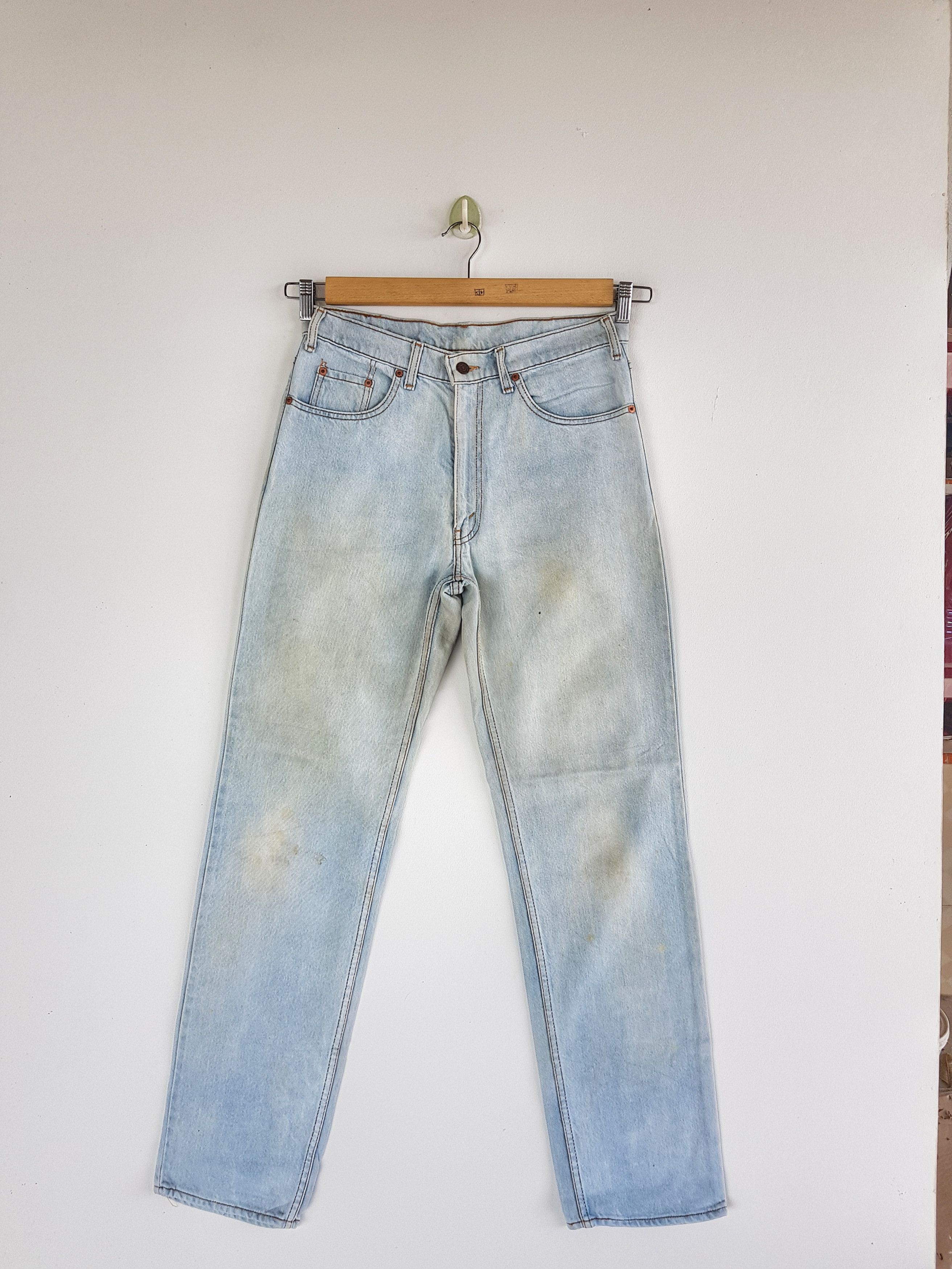 Levi's Vintage Levi's Sun Faded Jeans Levis 627 Light Wash Denim Size 30" / US 8 / IT 44 - 1 Thumbnail