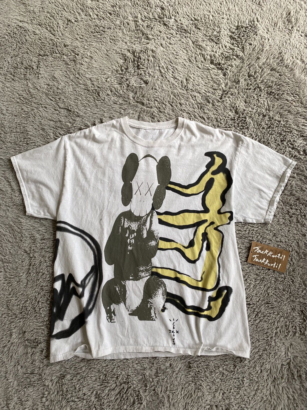 fragment kaws tee
