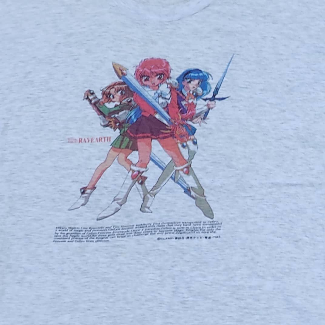 Anime × Japanese Brand × Vintage vintage tee japan anime Rayearth A27 Size US L / EU 52-54 / 3 - 2 Thumbnail