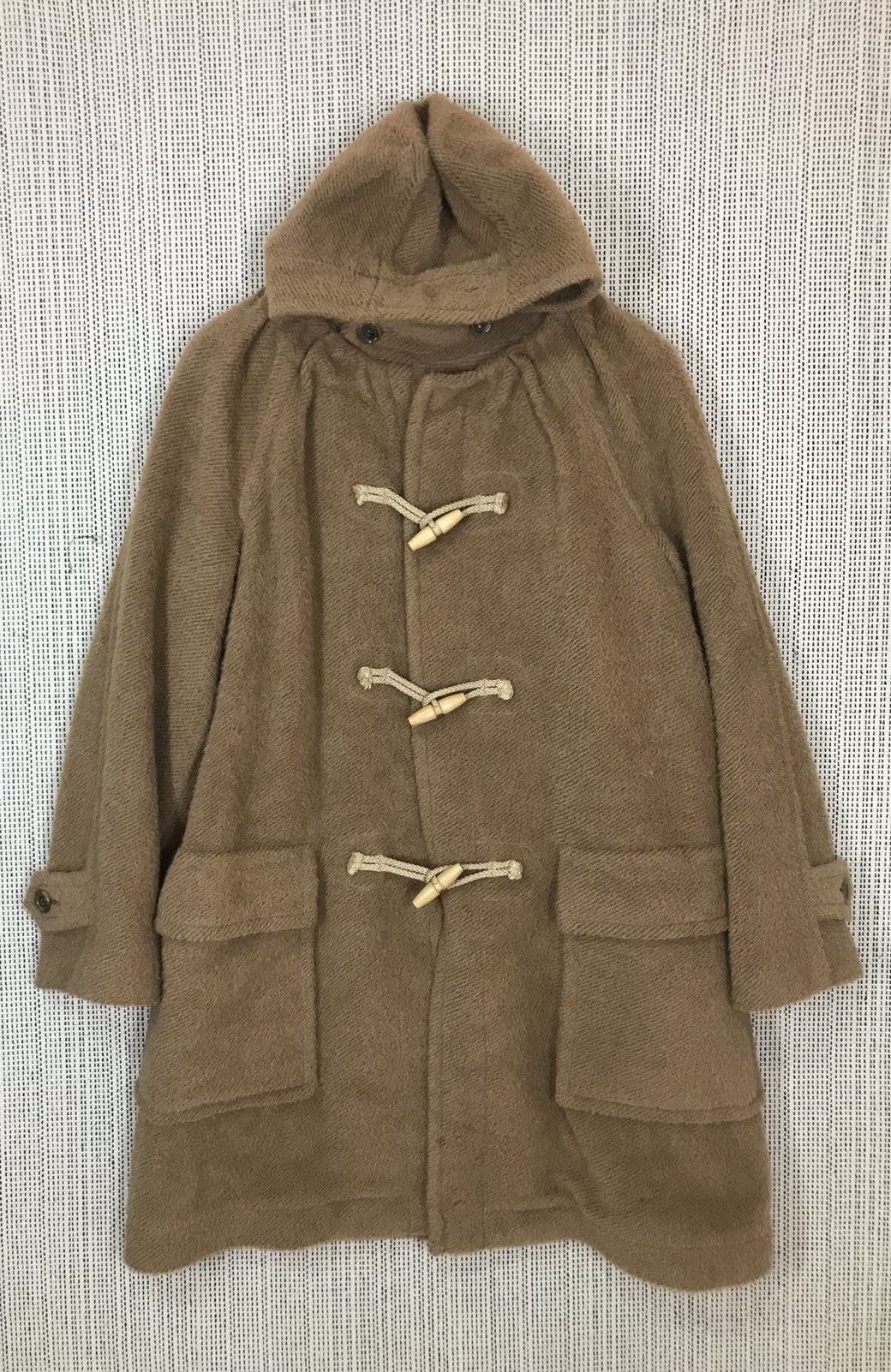 image of Cabane De Zucca x Issey Miyake Vintage Zucca By Issey Miyake Winter Jacket in Brown (Size Large)