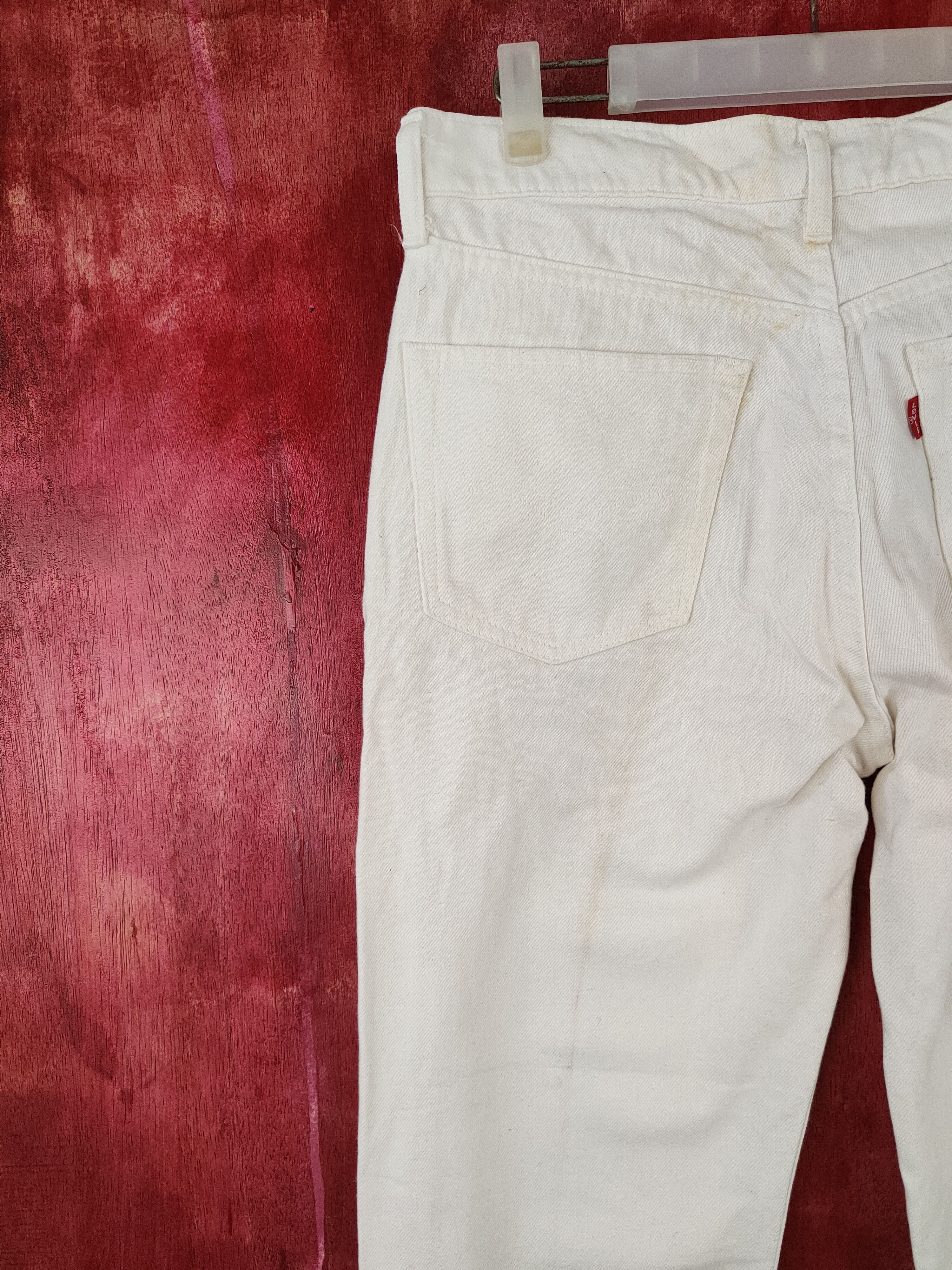 Levi's Levi's White faded casual Denim Pants #S588 Size US 30 / EU 46 - 8 Thumbnail
