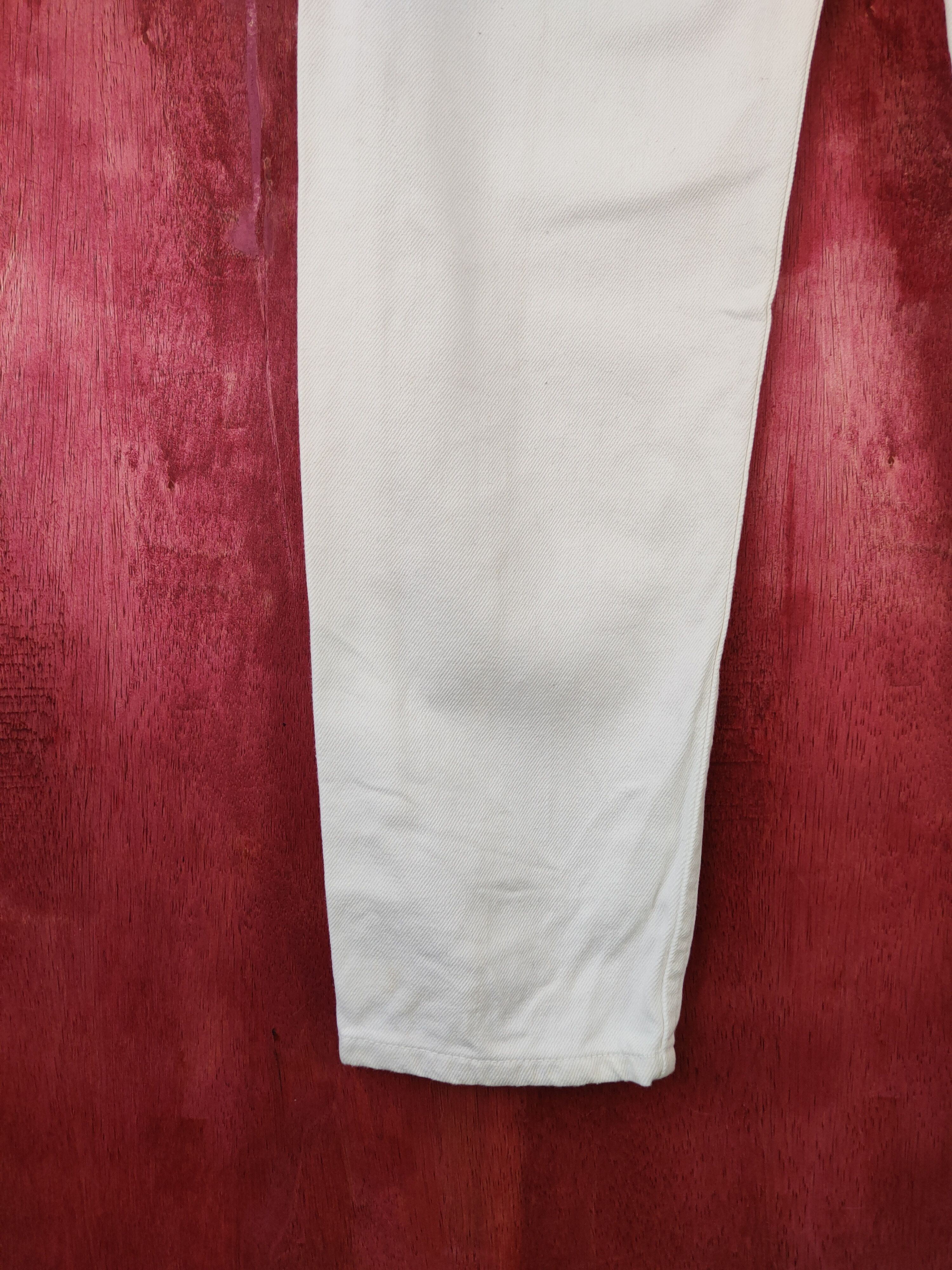 Levi's Levi's White faded casual Denim Pants #S588 Size US 30 / EU 46 - 9 Thumbnail