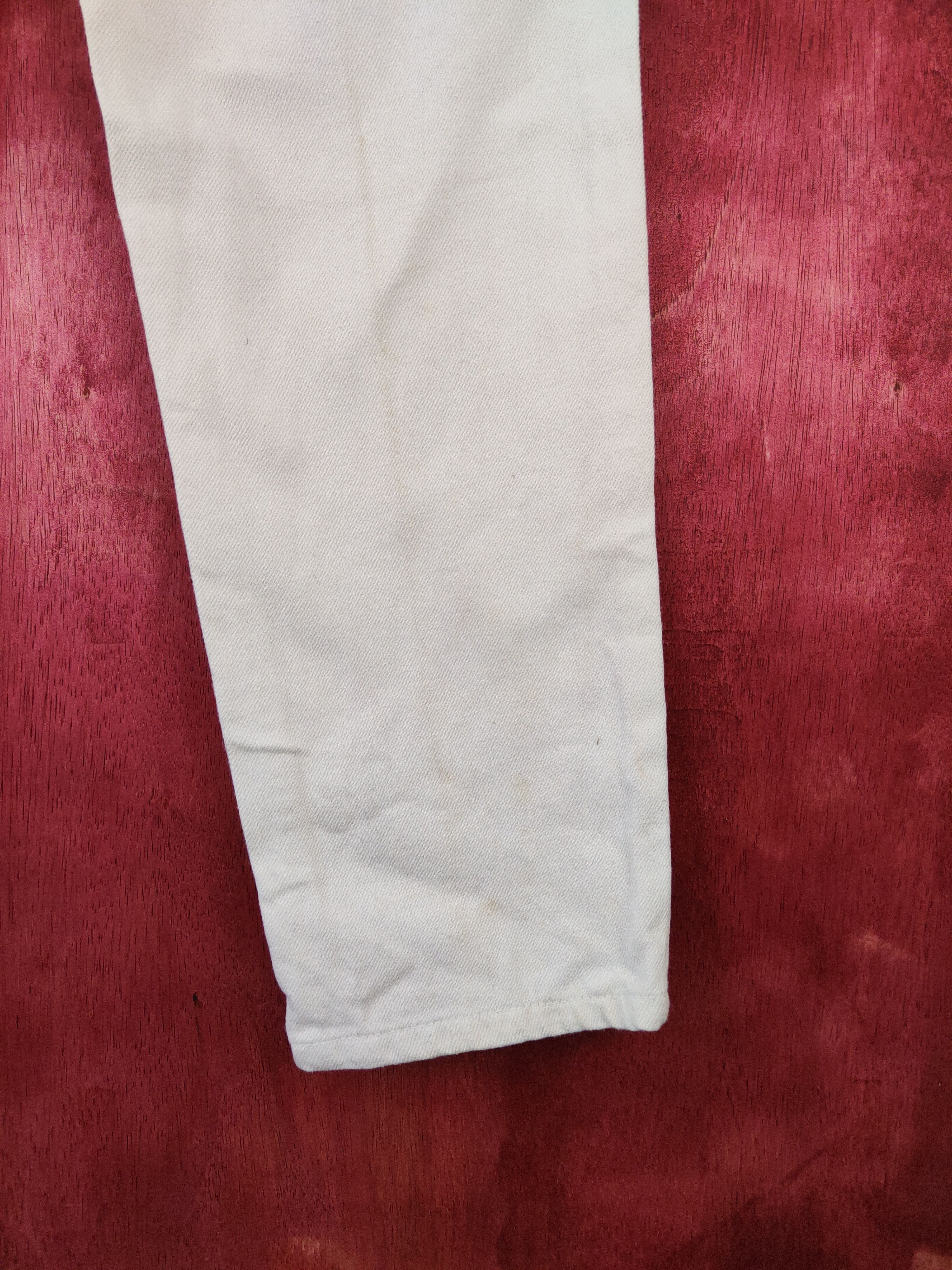 Levi's Levi's White faded casual Denim Pants #S588 Size US 30 / EU 46 - 12 Thumbnail