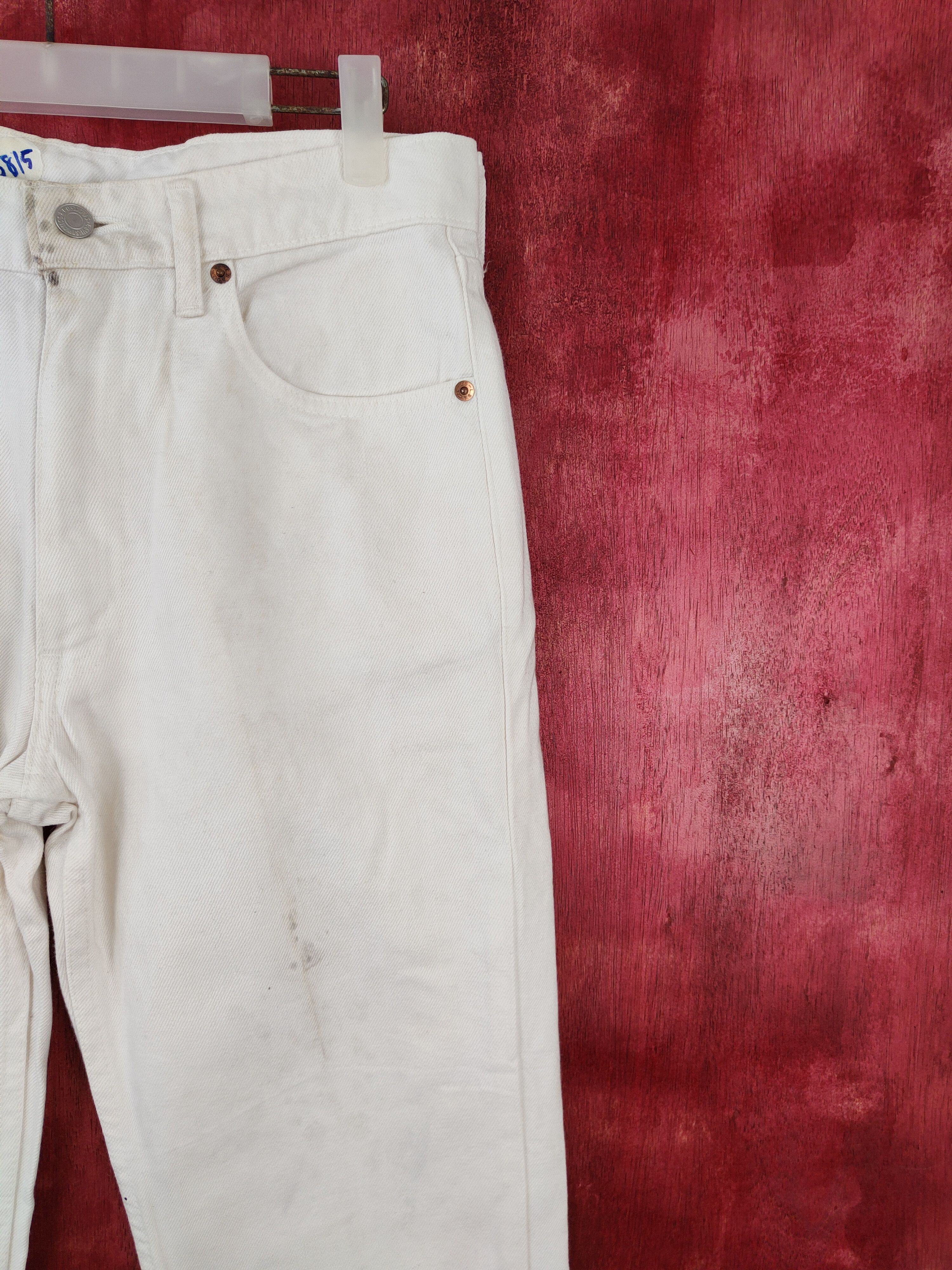 Levi's Levi's White faded casual Denim Pants #S588 Size US 30 / EU 46 - 5 Thumbnail