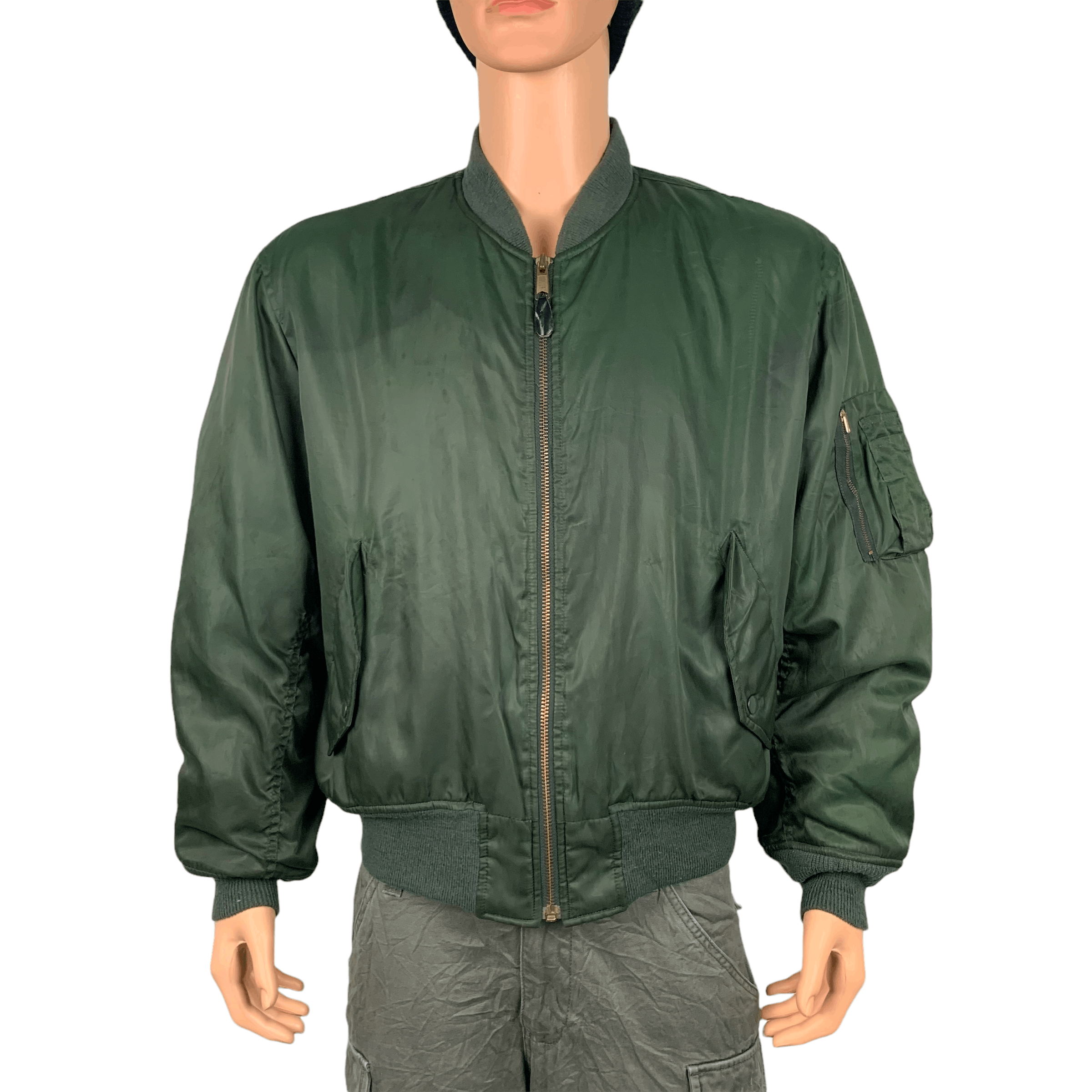 Vintage Gimny Word's Flight Jacket / Bomber Jacket #3591-61 Size US L / EU 52-54 / 3 - 2 Thumbnail