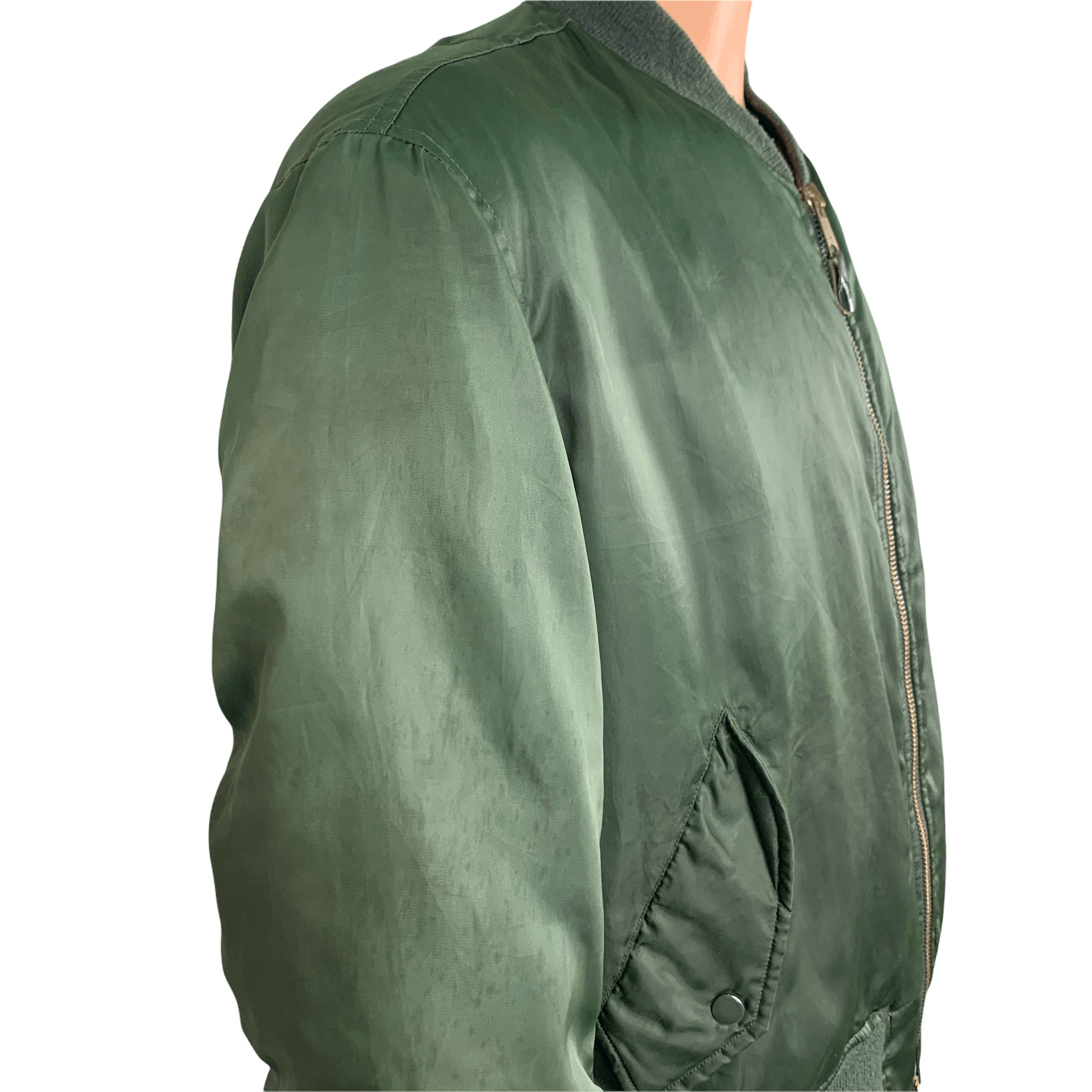 Vintage Gimny Word's Flight Jacket / Bomber Jacket #3591-61 Size US L / EU 52-54 / 3 - 7 Thumbnail
