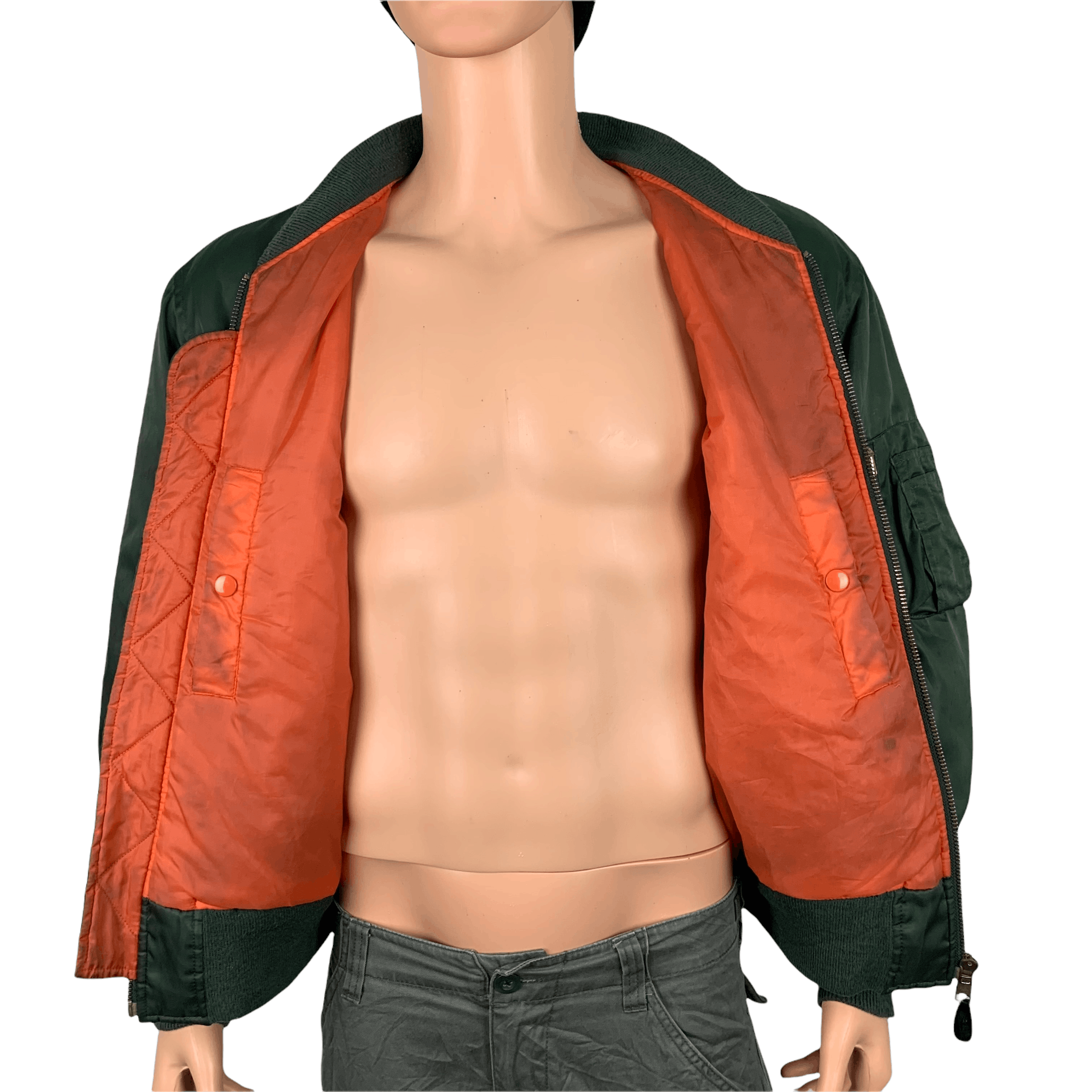 Vintage Gimny Word's Flight Jacket / Bomber Jacket #3591-61 Size US L / EU 52-54 / 3 - 15 Thumbnail