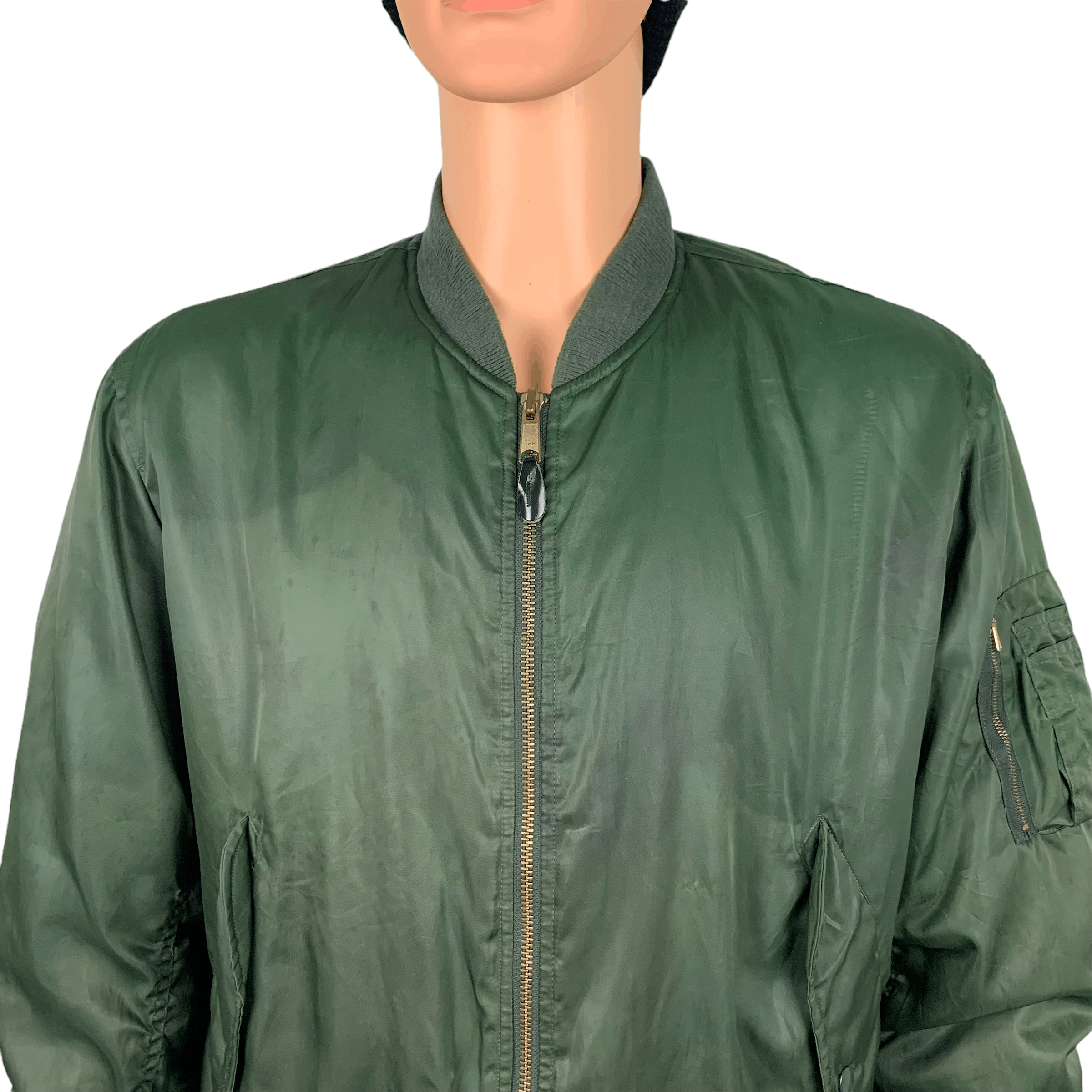Vintage Gimny Word's Flight Jacket / Bomber Jacket #3591-61 Size US L / EU 52-54 / 3 - 3 Thumbnail