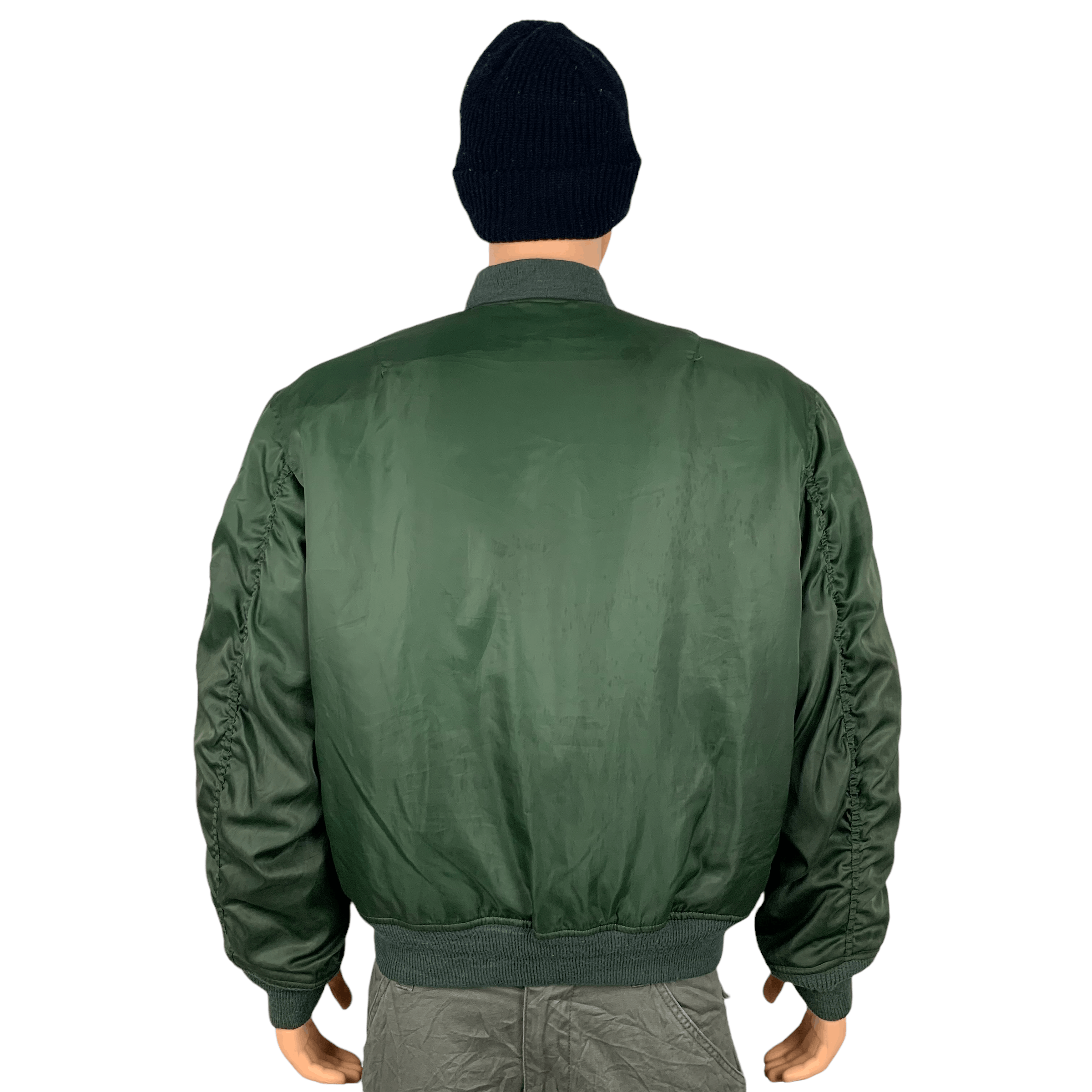 Vintage Gimny Word's Flight Jacket / Bomber Jacket #3591-61 Size US L / EU 52-54 / 3 - 9 Thumbnail