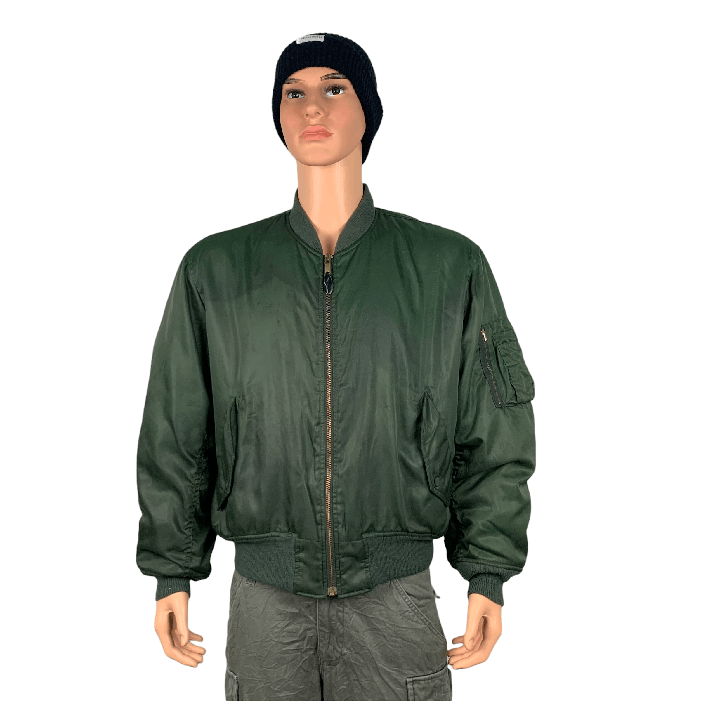 Vintage Gimny Word's Flight Jacket / Bomber Jacket #3591-61 Size US L / EU 52-54 / 3 - 1 Thumbnail