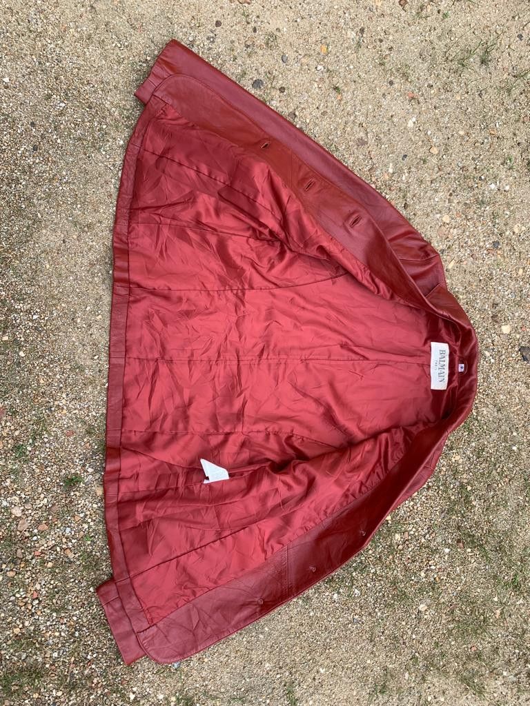 Balmain Balmain Sheep Leather Jacket Size M / US 6-8 / IT 42-44 - 7 Thumbnail