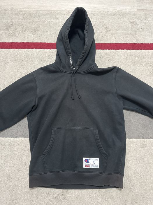 Supreme champion hooded outlet sweatshirt ss18