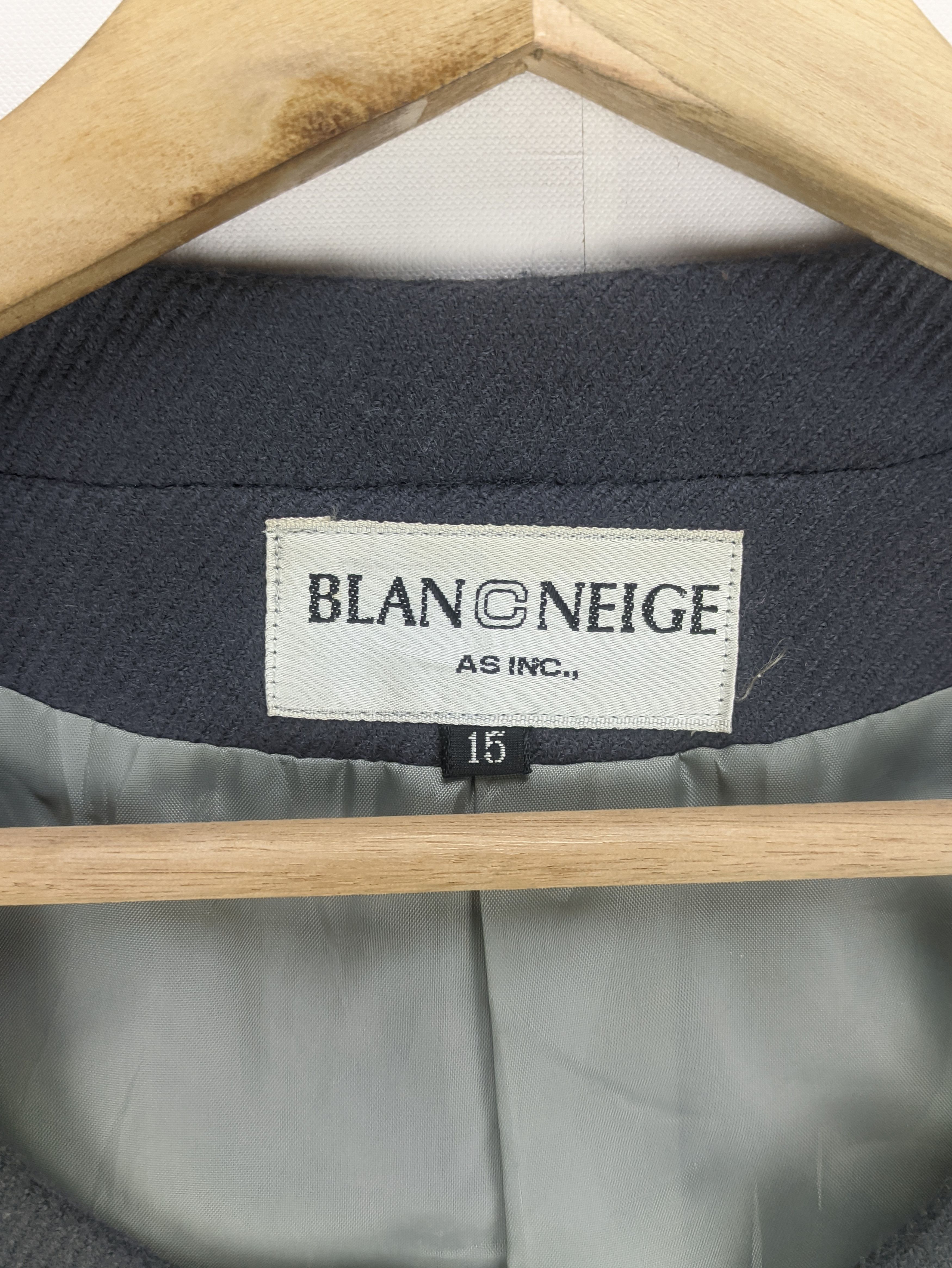 Japanese Brand Steals🔥Vintage Cardigan Coat Jacket by Blancneige Size M / US 6-8 / IT 42-44 - 5 Thumbnail