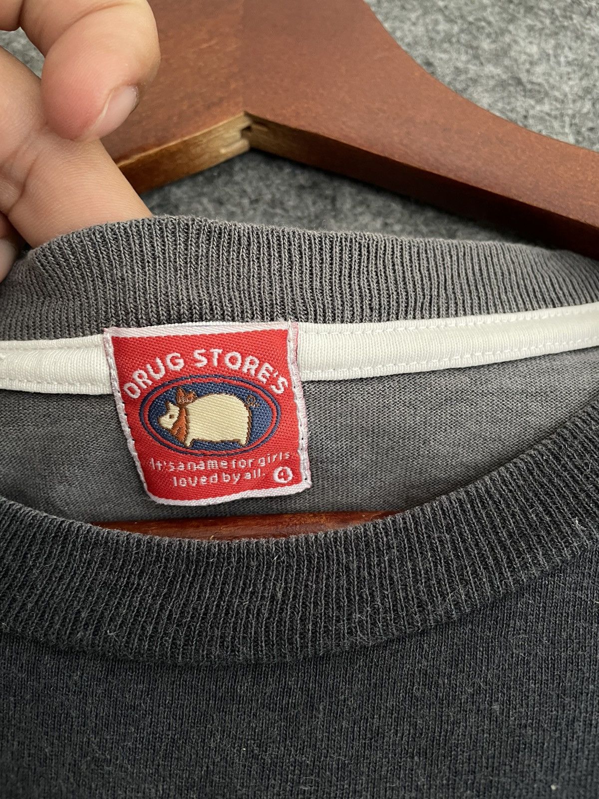 Japanese Brand DISSTRESSED DRUGSTORE TEE Size US M / EU 48-50 / 2 - 5 Thumbnail