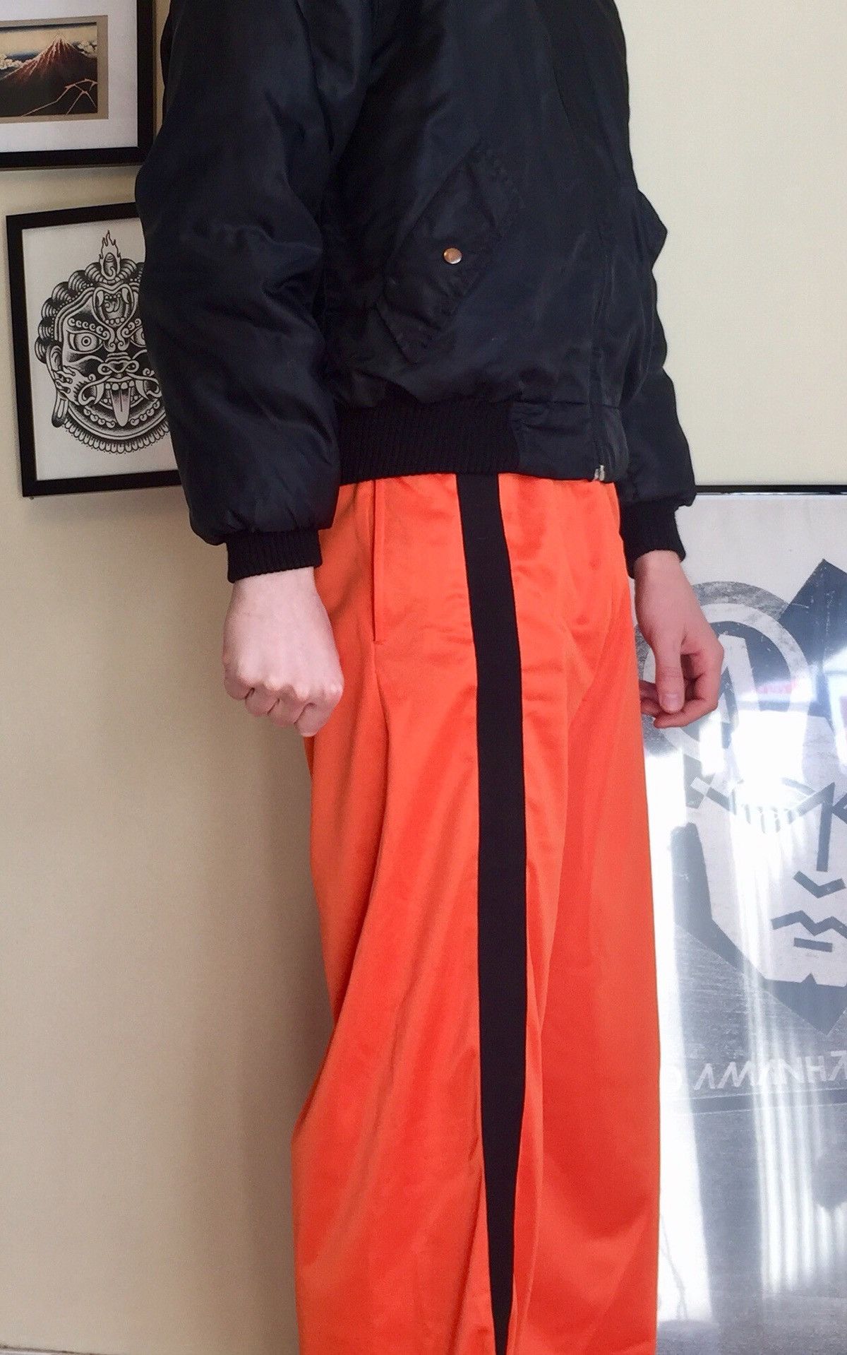 Angelos Frentzos Angelos Frentzos "Reversible Destiny" SS17 wide Trackpants Size US 32 / EU 48 - 3 Thumbnail
