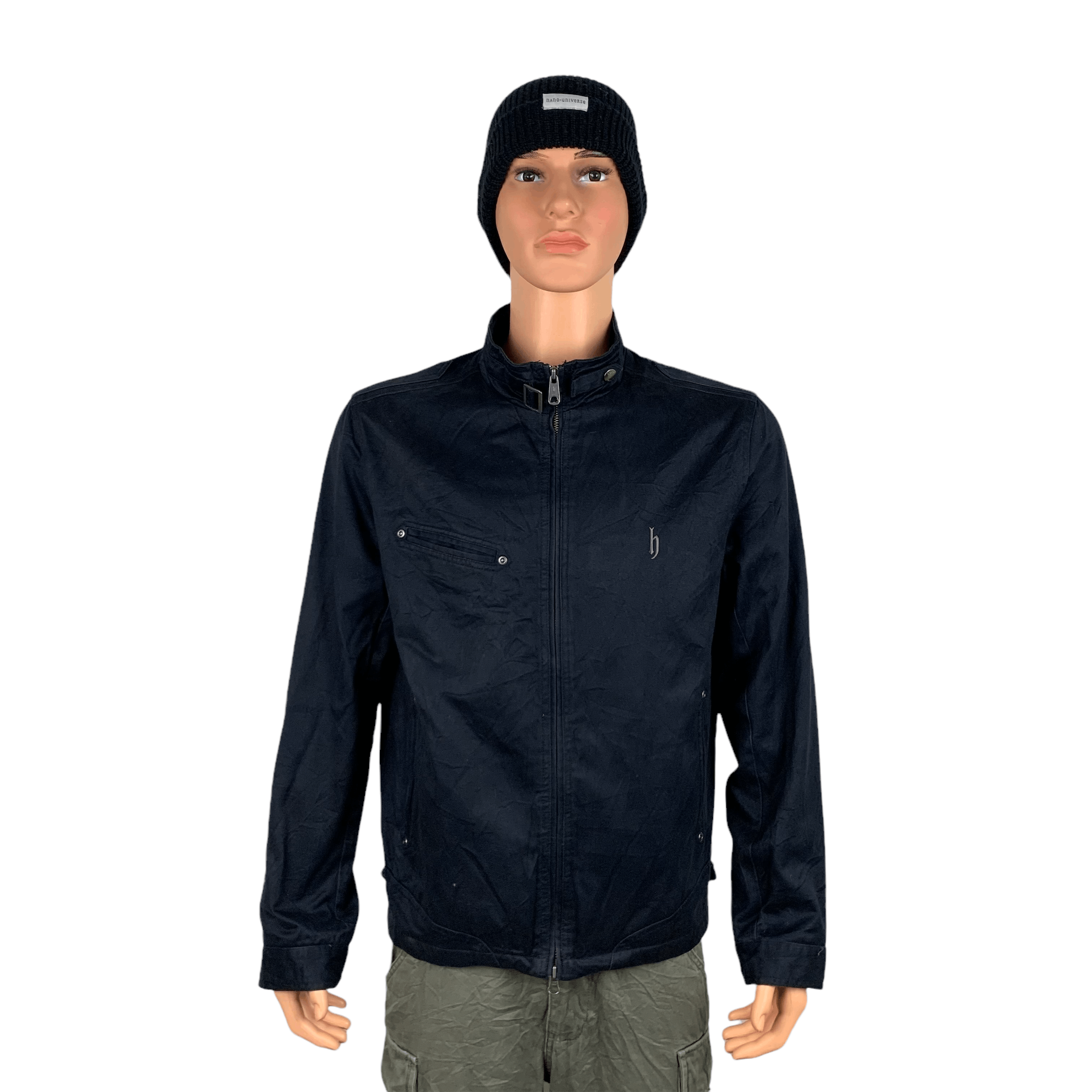 image of Avant Garde Dj Honda Jacket 3612-55 in Black, Men's (Size Large)