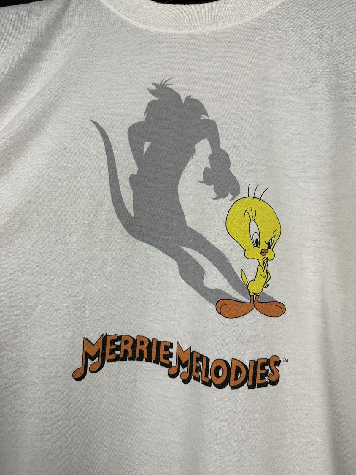 Cartoon Network × Vintage × Warner Bros Vintage 1999 Warner Bros. Looney Tunes ‘Tweety’ T-Shirt Size US L / EU 52-54 / 3 - 5 Thumbnail