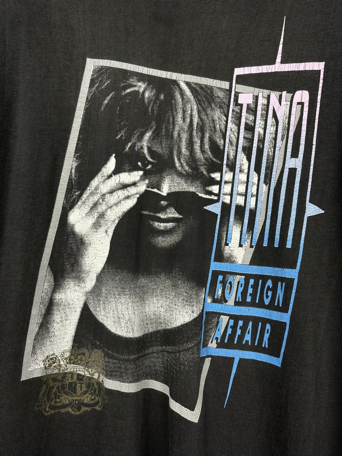 Band Tees × Vintage Vintage 90s Tina Turner ‘Foreign Affair’ Band T-Shirt Size US L / EU 52-54 / 3 - 3 Thumbnail