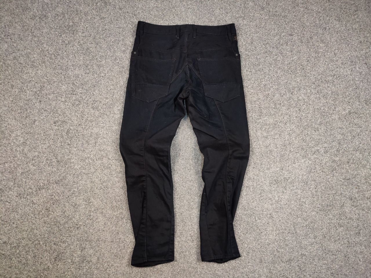 G-Star G Star Raw Lanc 3D Tapered Dark Denim Jeans Vintage Style Size US 33 - 11 Thumbnail