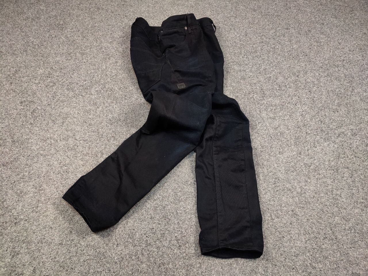 G-Star G Star Raw Lanc 3D Tapered Dark Denim Jeans Vintage Style Size US 33 - 2 Thumbnail
