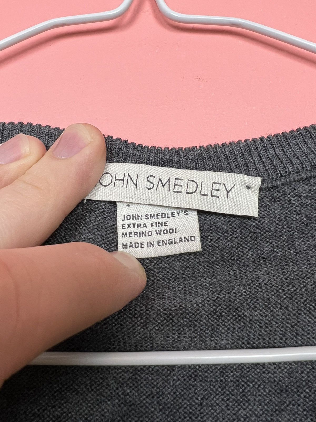 John Smedley John smedley casual sweater vest wool luxury Size US XL / EU 56 / 4 - 3 Thumbnail