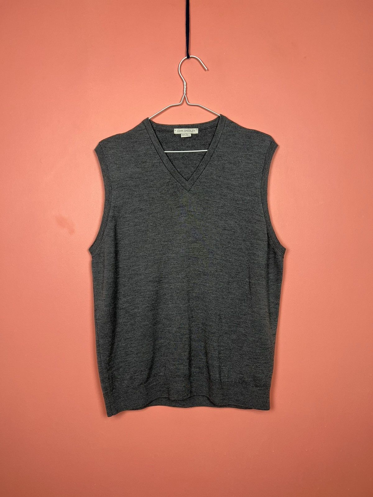John Smedley John smedley casual sweater vest wool luxury Size US XL / EU 56 / 4 - 1 Thumbnail